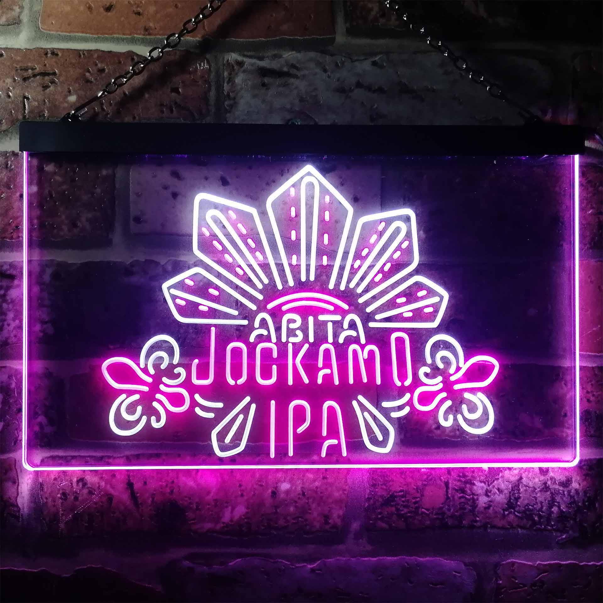Abita Jockamo IPA Dual Color LED Neon Sign ProLedSign