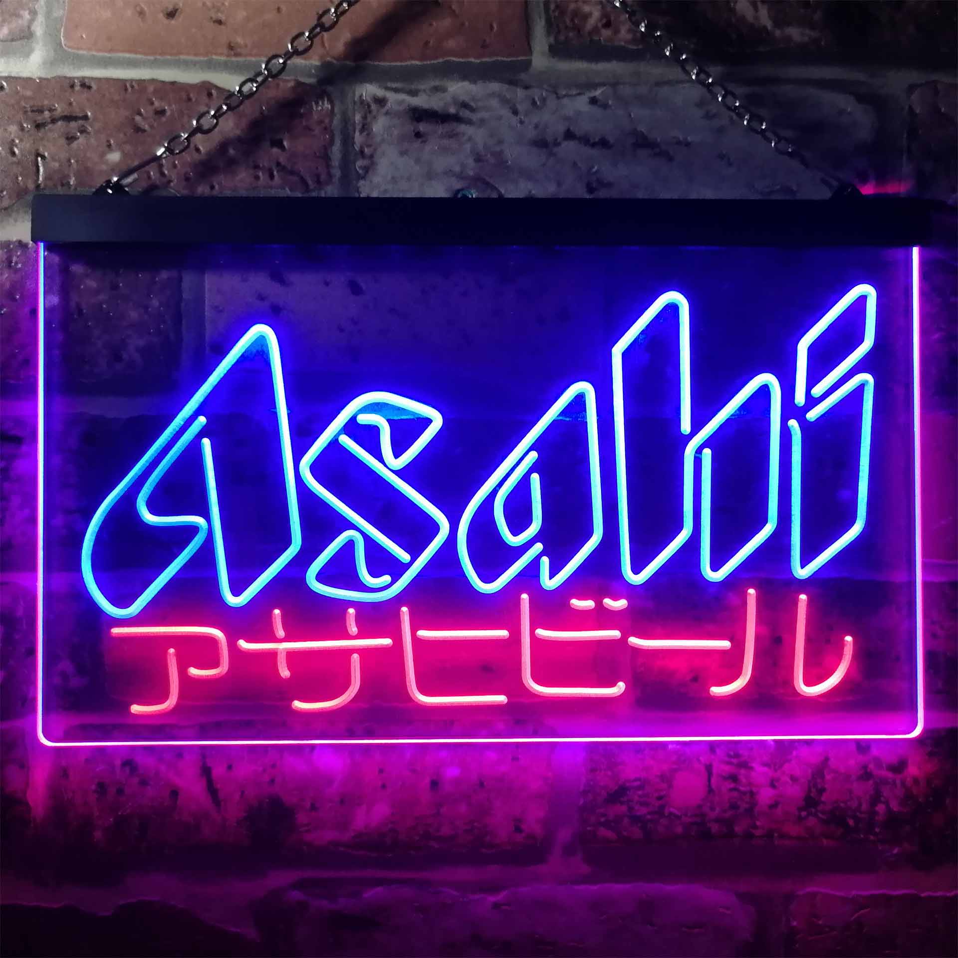 Asahi Japan Beer Bar Dual Color LED Neon Sign ProLedSign