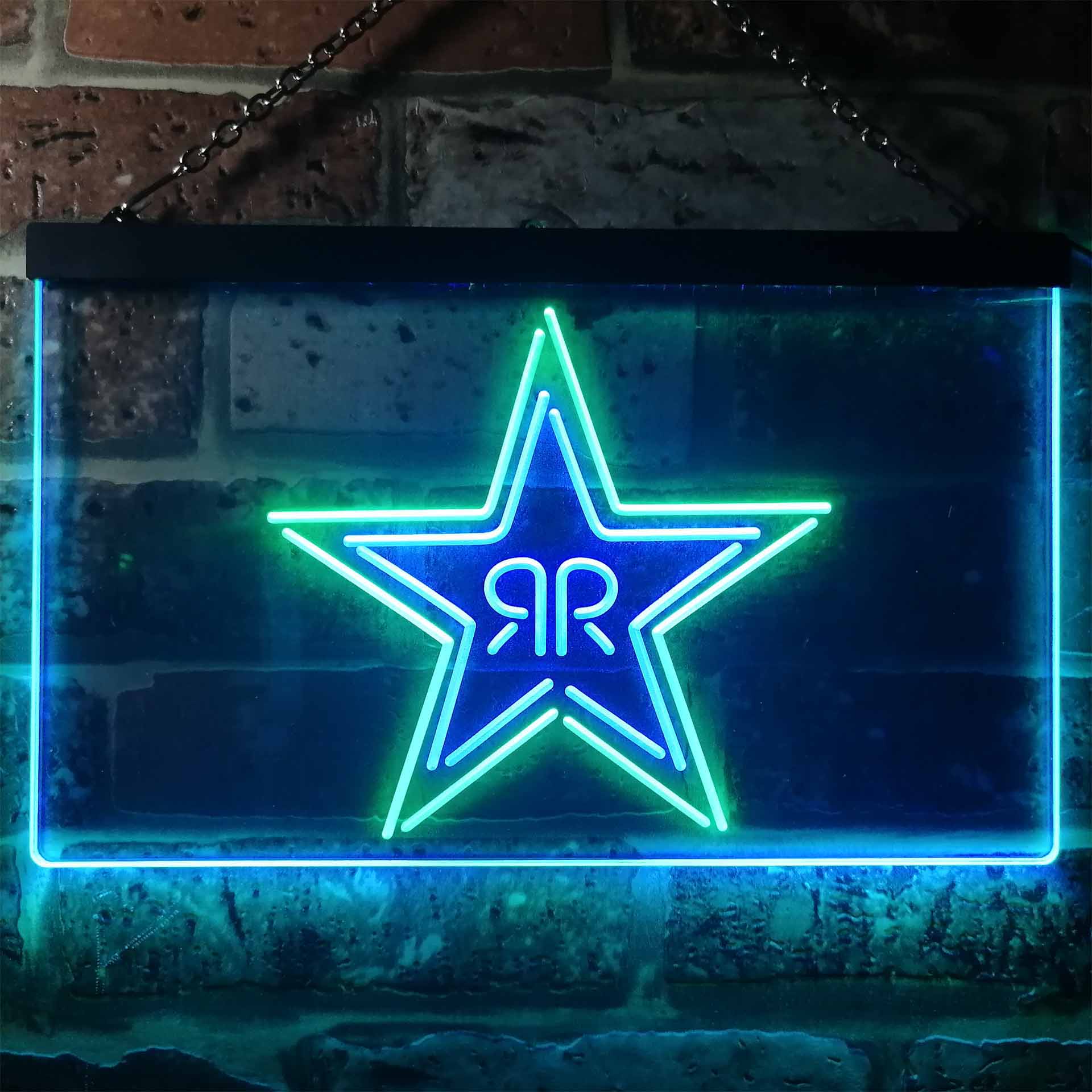 Rockstar Energy Dual Color LED Neon Sign ProLedSign