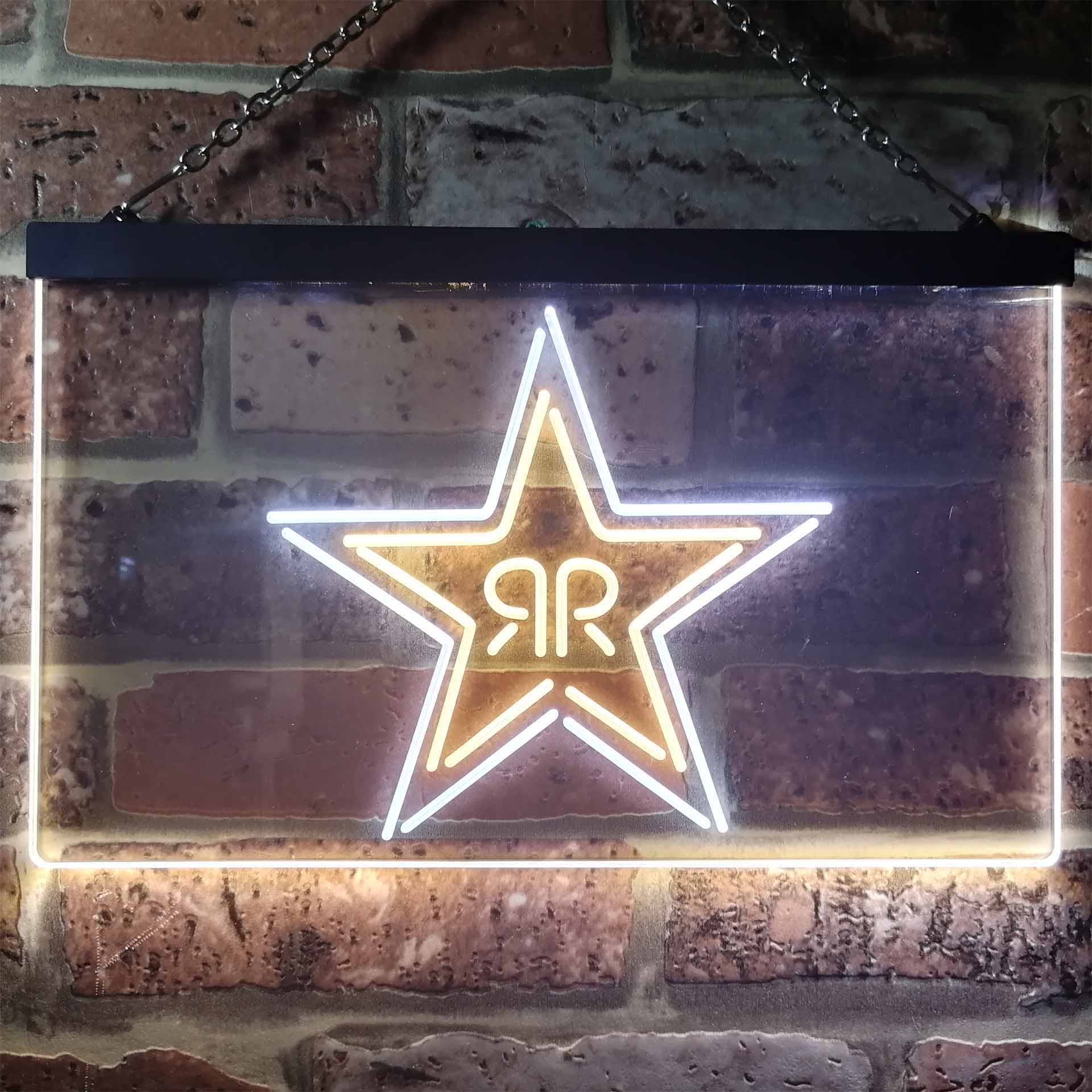 Rockstar Energy Dual Color LED Neon Sign ProLedSign