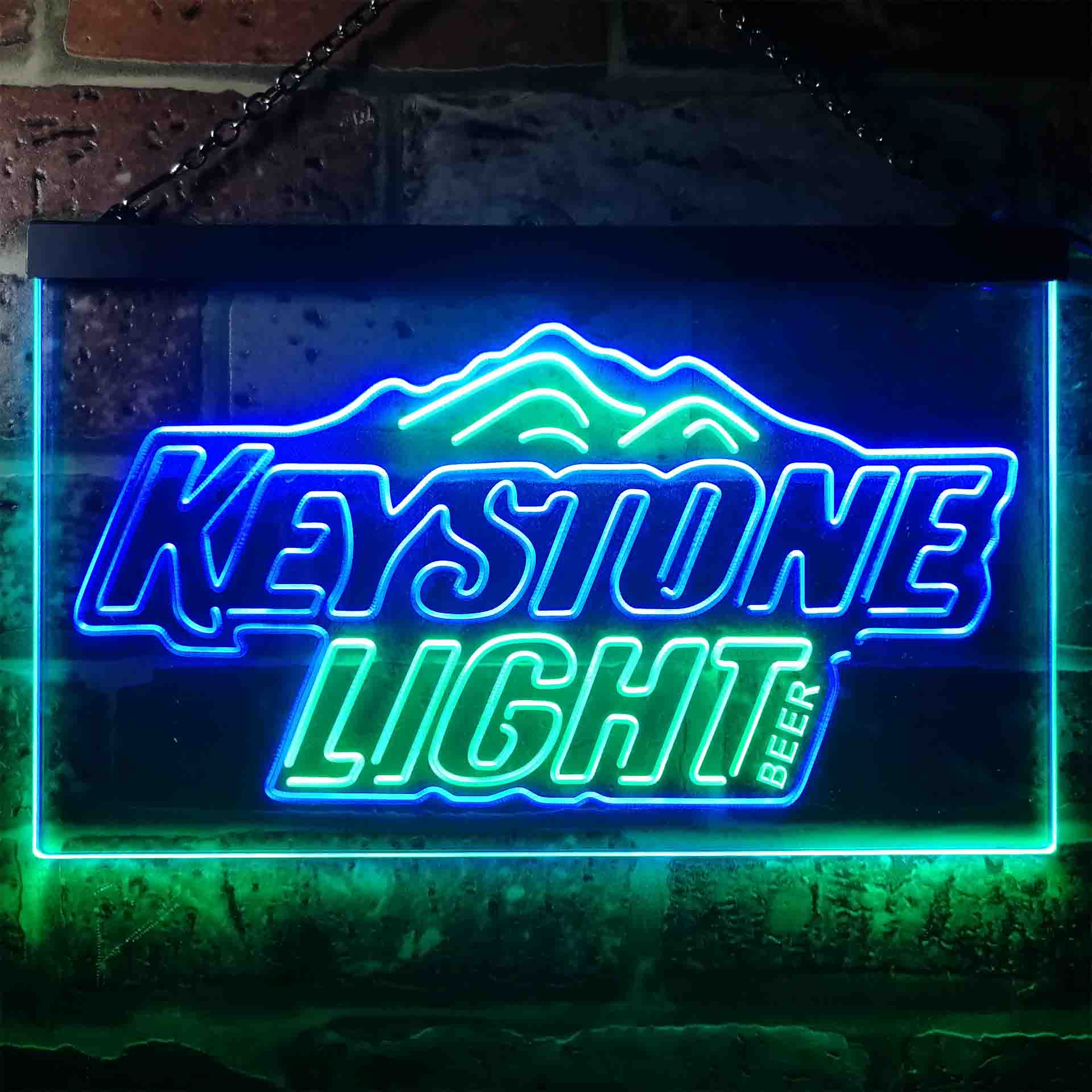 Keystone Light Beer Home Bar Neon Light LED Sign | PRO LED SIGN
