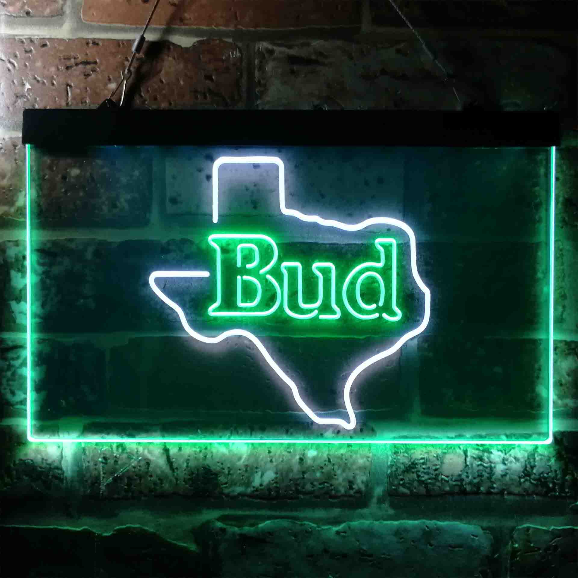 Bud Texsa Neon-Like LED Sign
