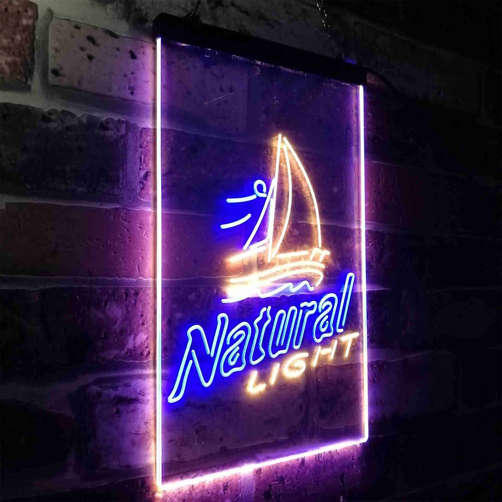 Natural Light Sailboat Neon-Like LED Sign - ProLedSign