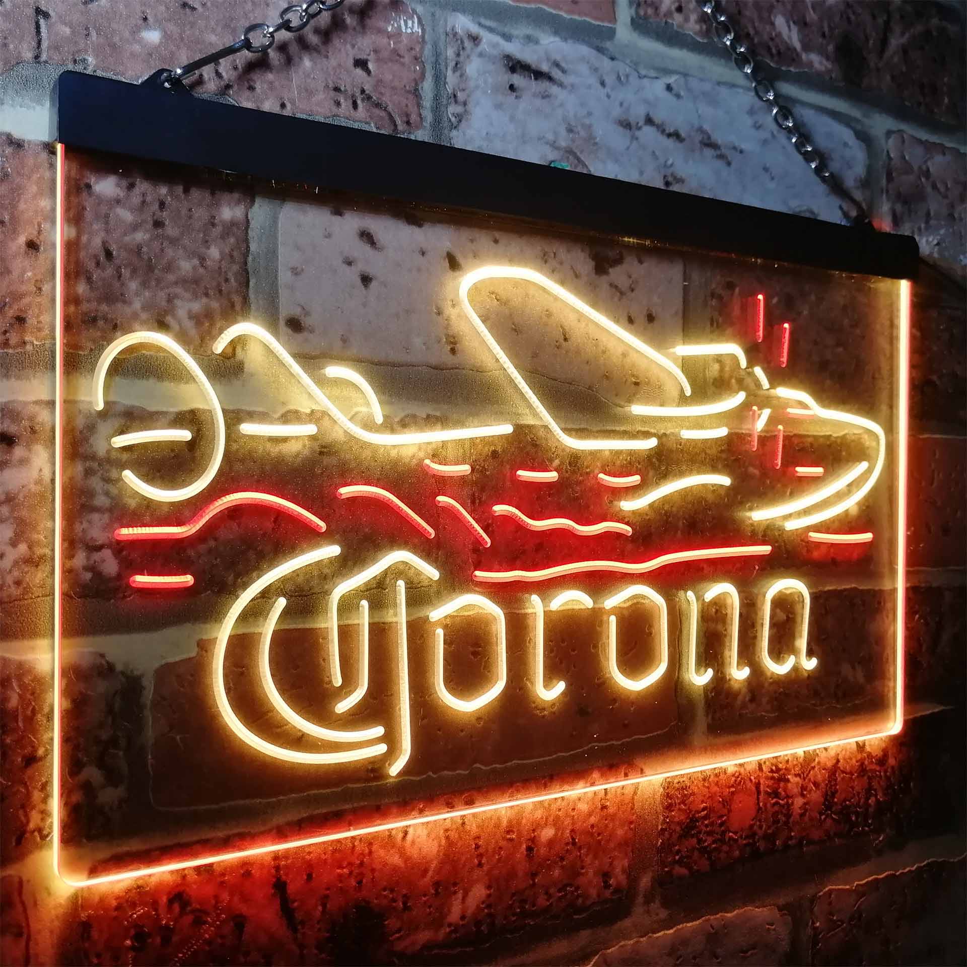 Corona Seaplane Hydroplane Neon-Like LED Sign