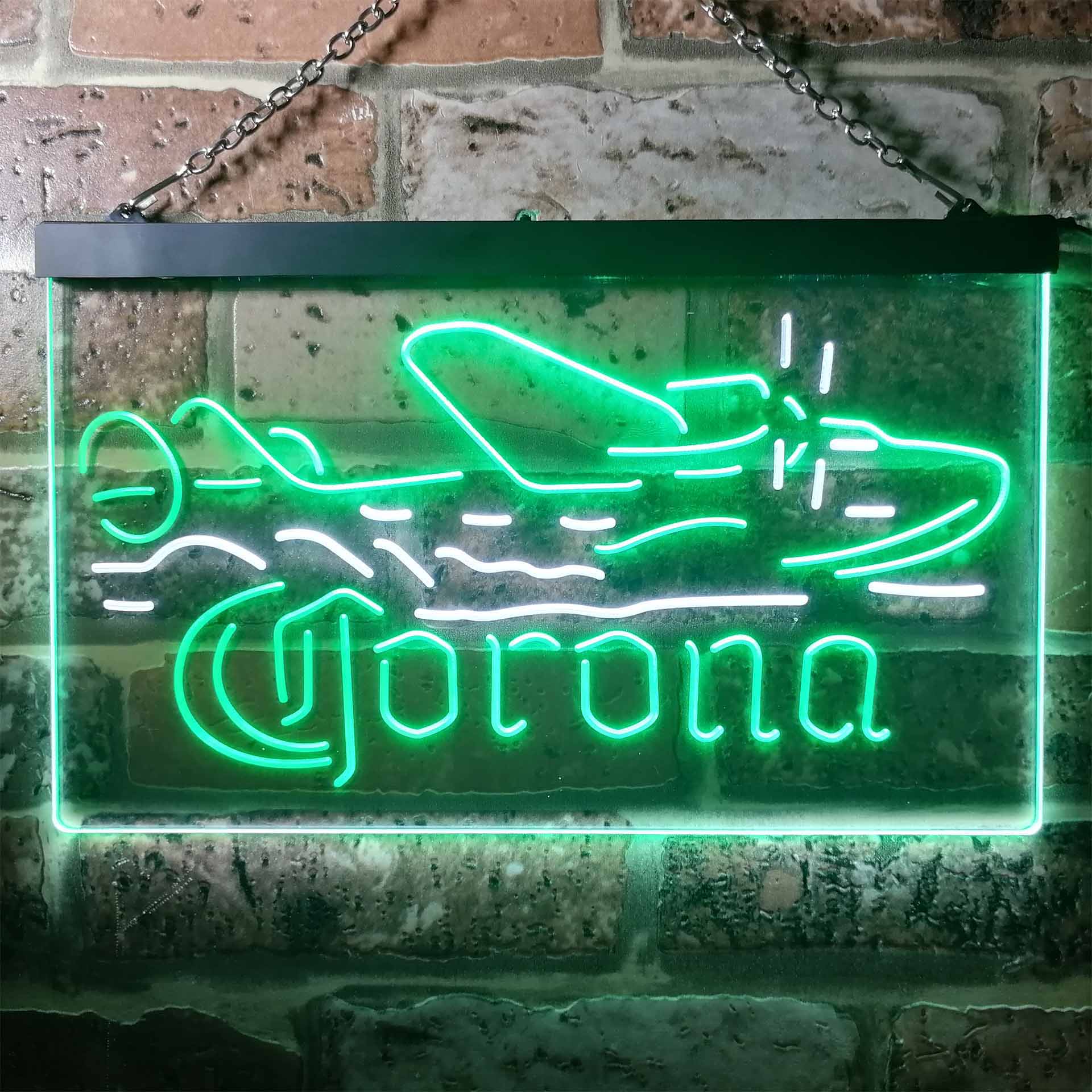 Corona Seaplane Hydroplane Neon-Like LED Sign
