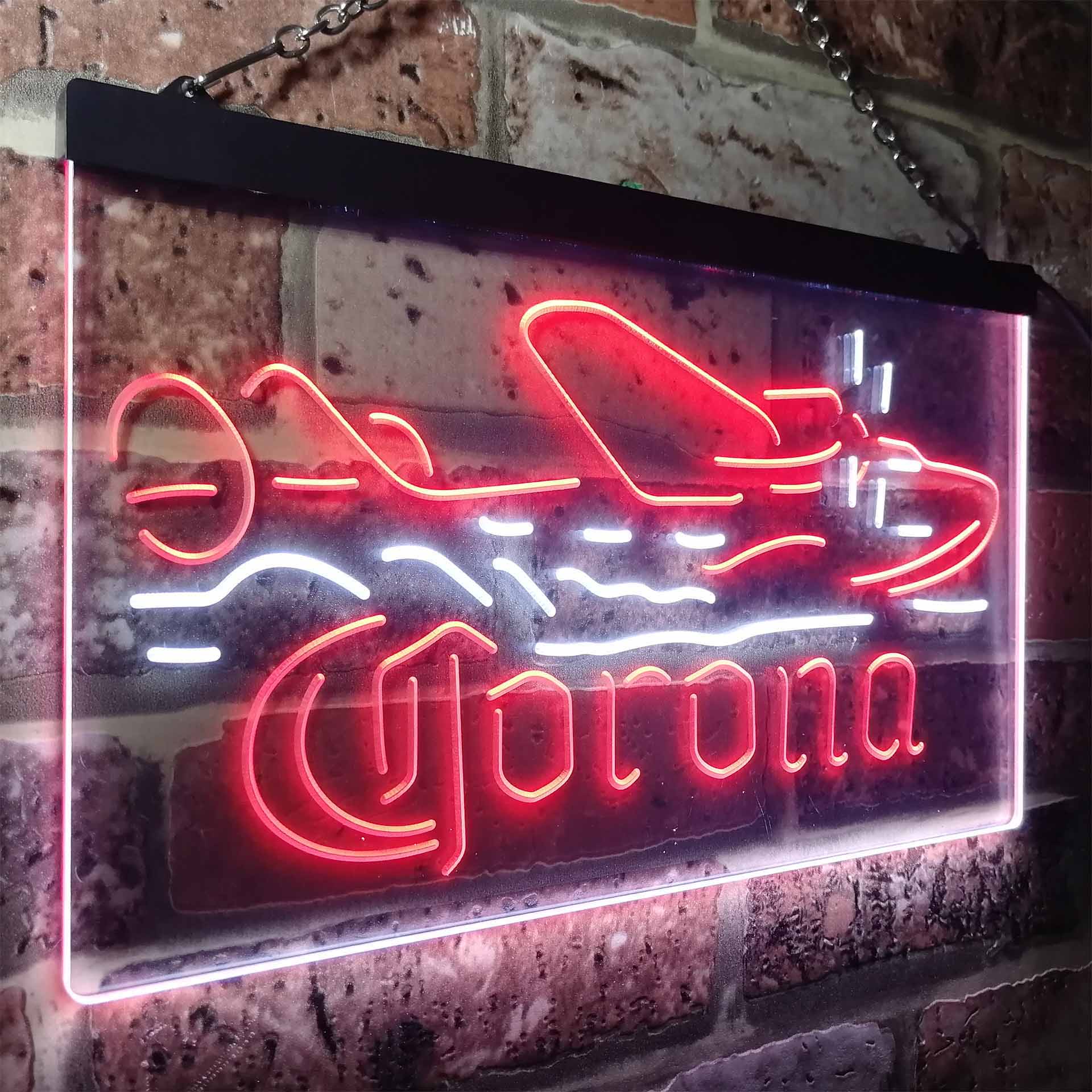 Corona Seaplane Hydroplane Neon-Like LED Sign