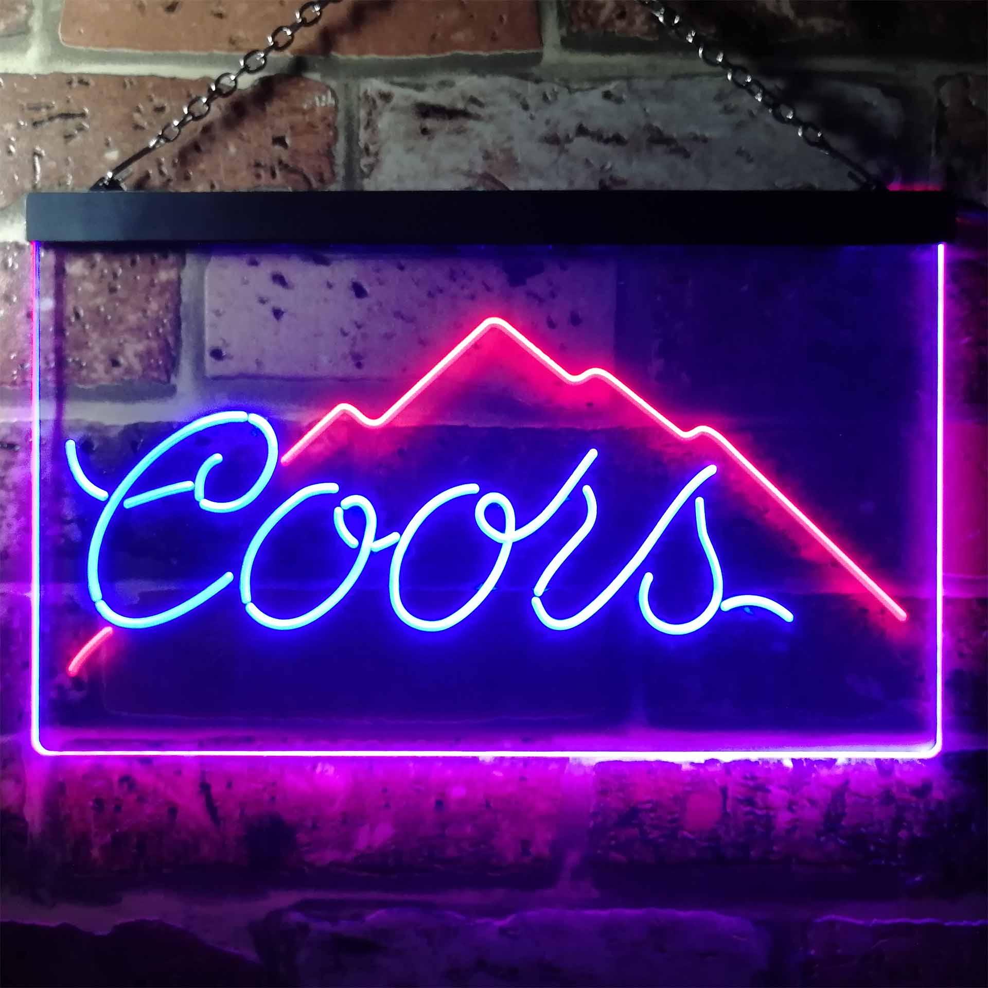 Coors Mountain Beer Neon-Like LED Sign