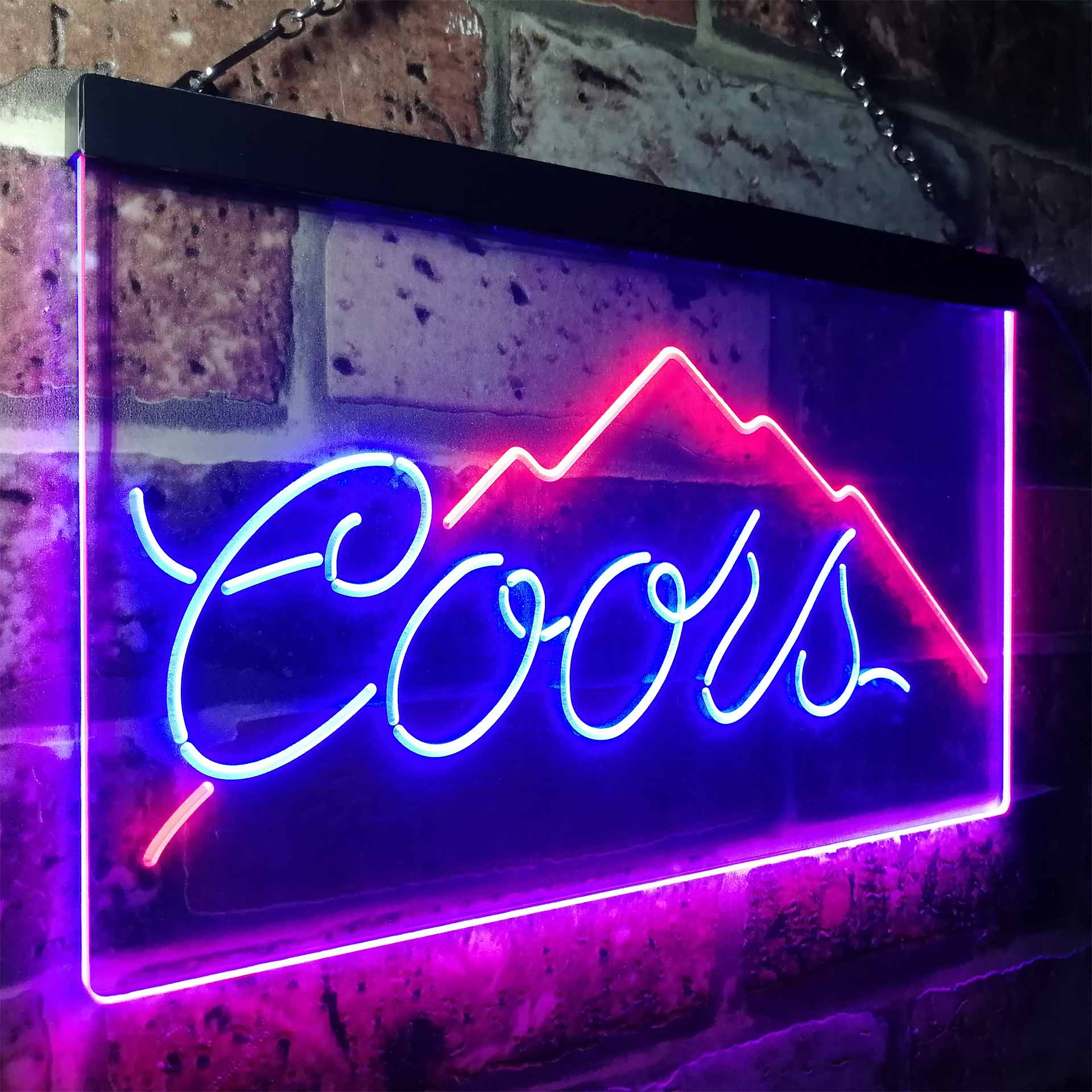Coors Mountain Beer Neon-Like LED Sign