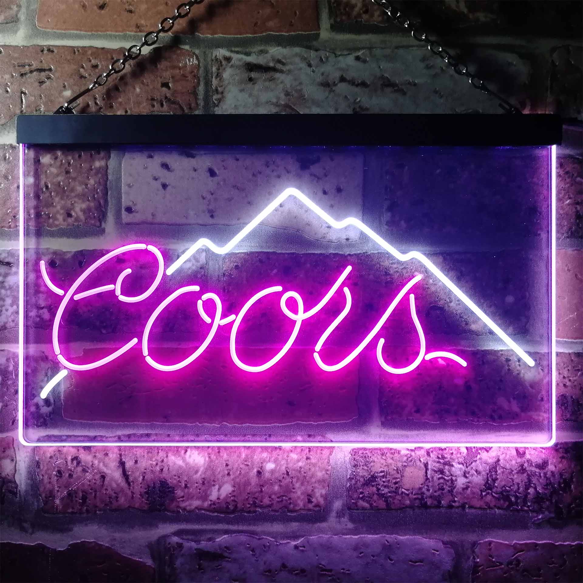 Coors Mountain Beer Neon-Like LED Sign