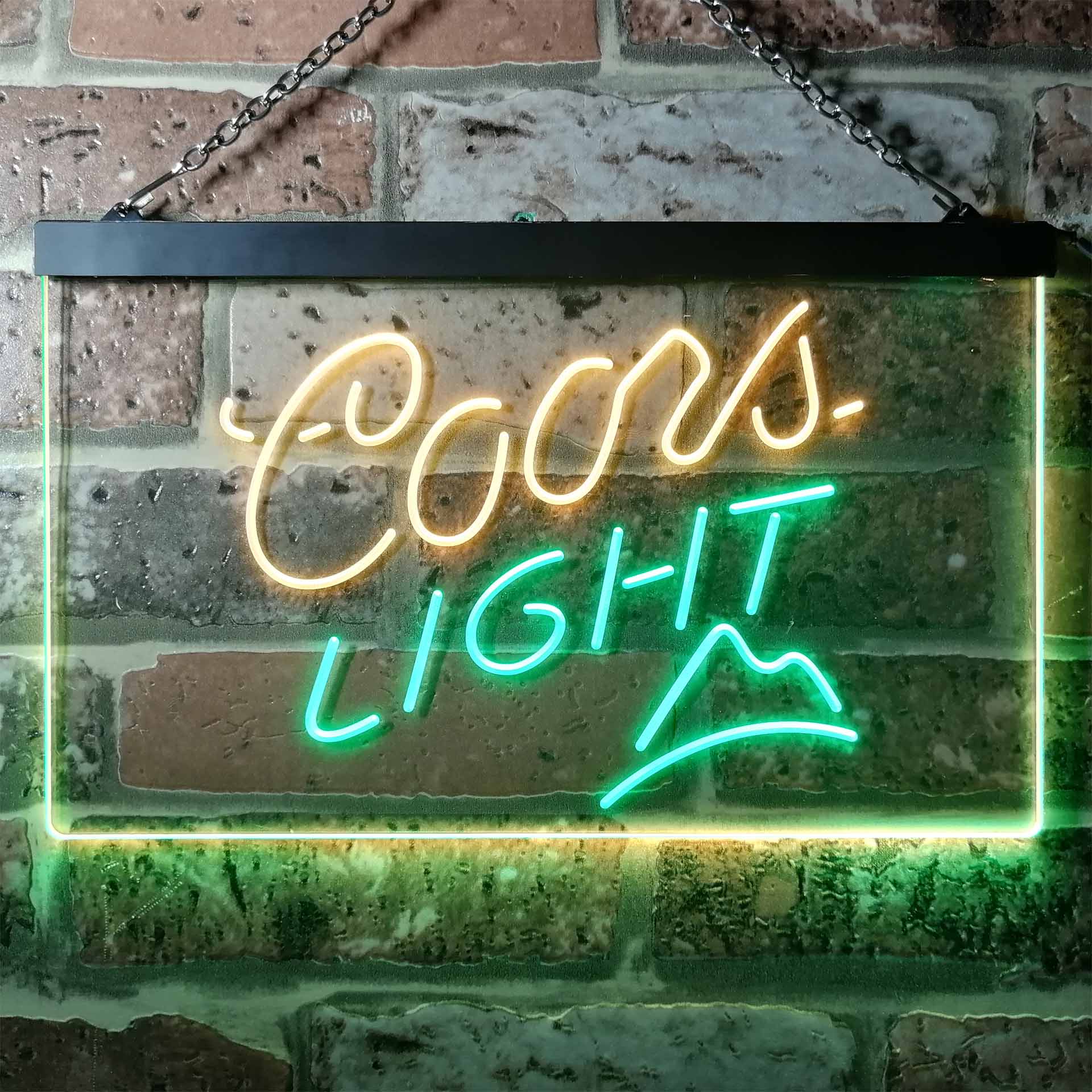 Coors Light Mountain Bar Neon-Like LED Sign