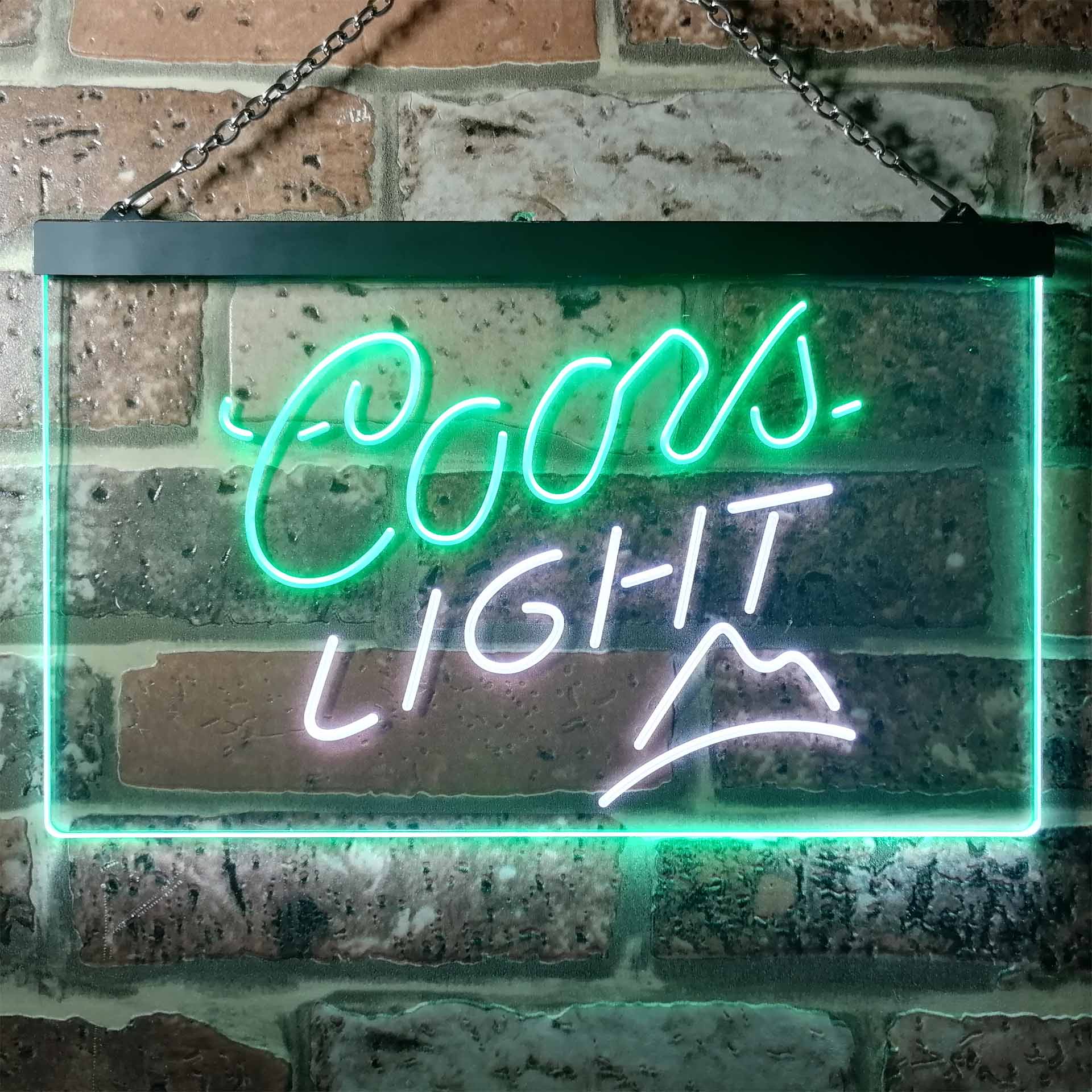 Coors Light Mountain Bar Neon-Like LED Sign