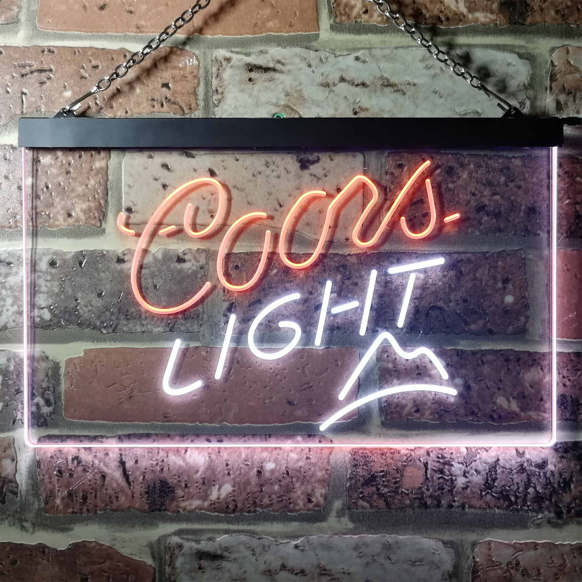 Coors Light Mountain Bar Neon-Like LED Sign