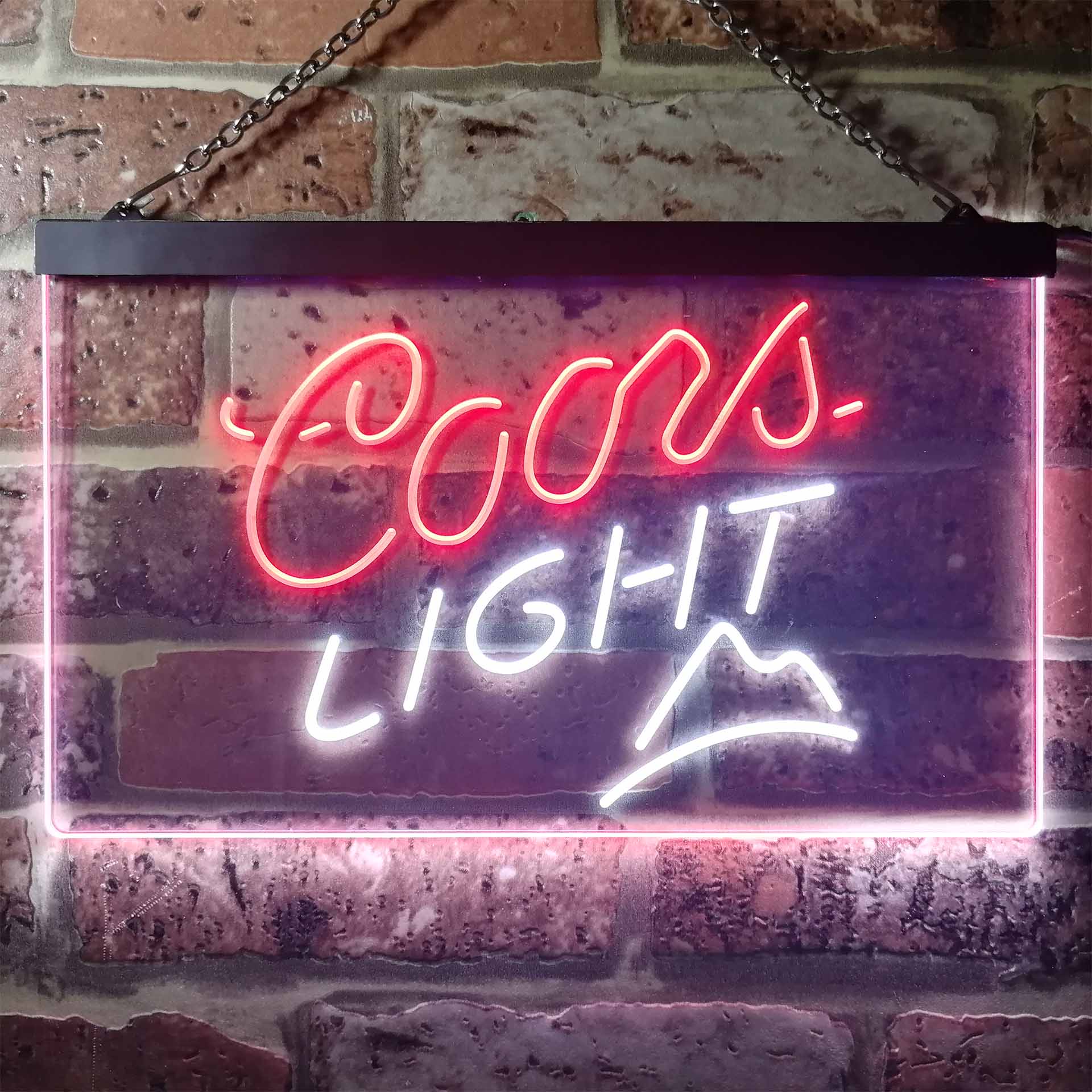 Coors Light Mountain Bar Neon-Like LED Sign