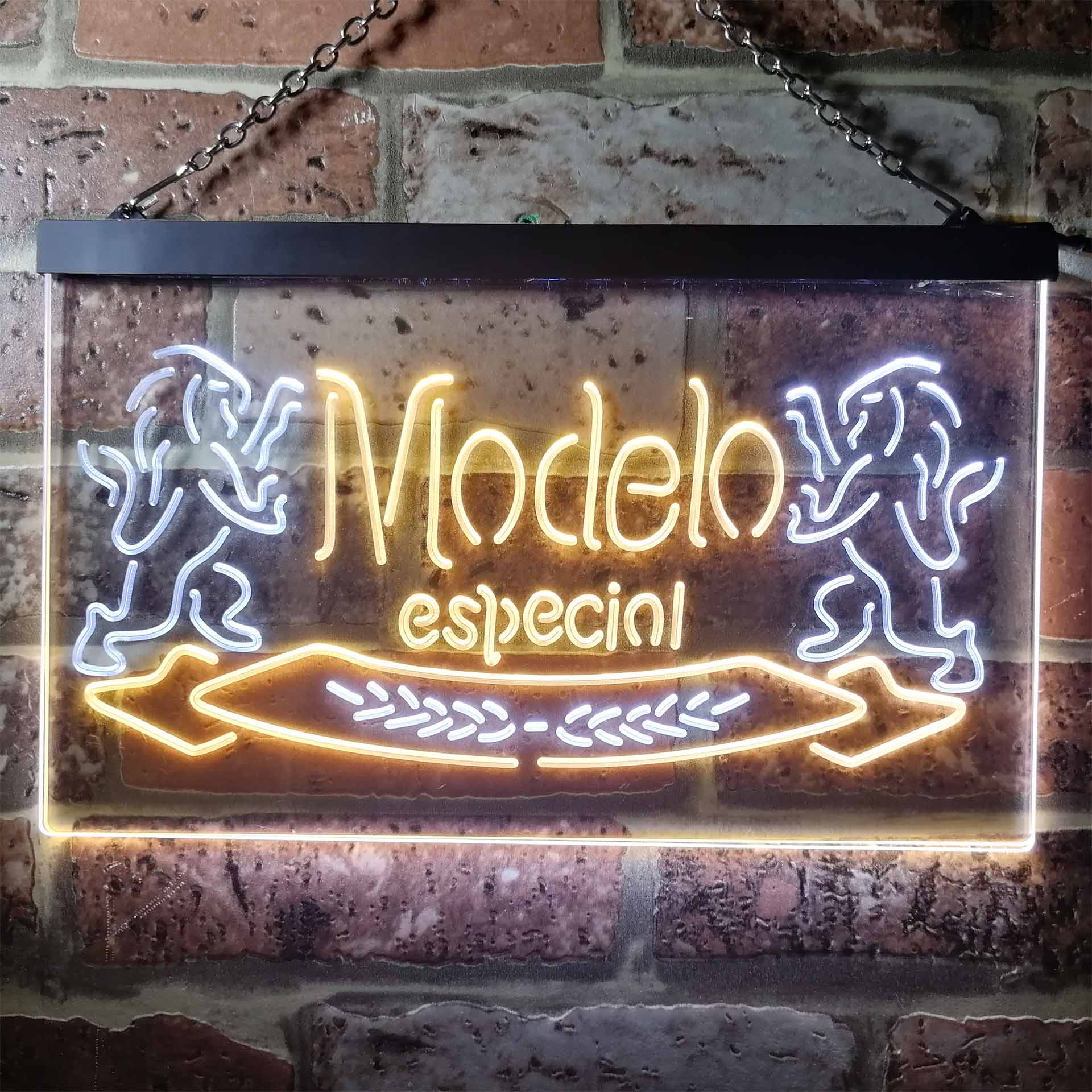Modelo Especial Beer Dual Color LED Neon Sign ProLedSign