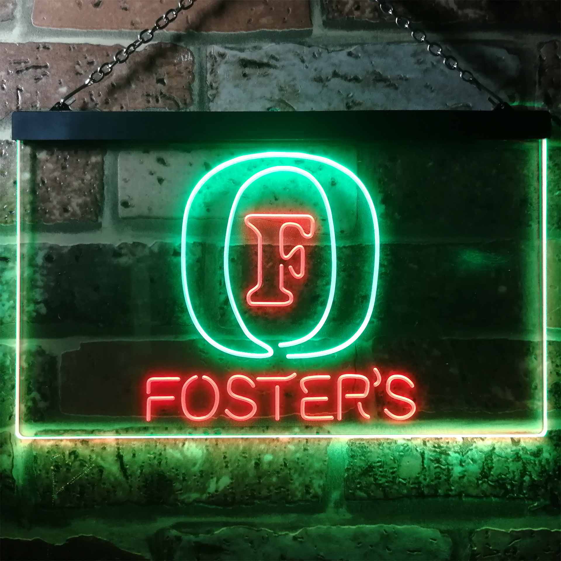 Foster's Beer Dual Color LED Neon Sign ProLedSign
