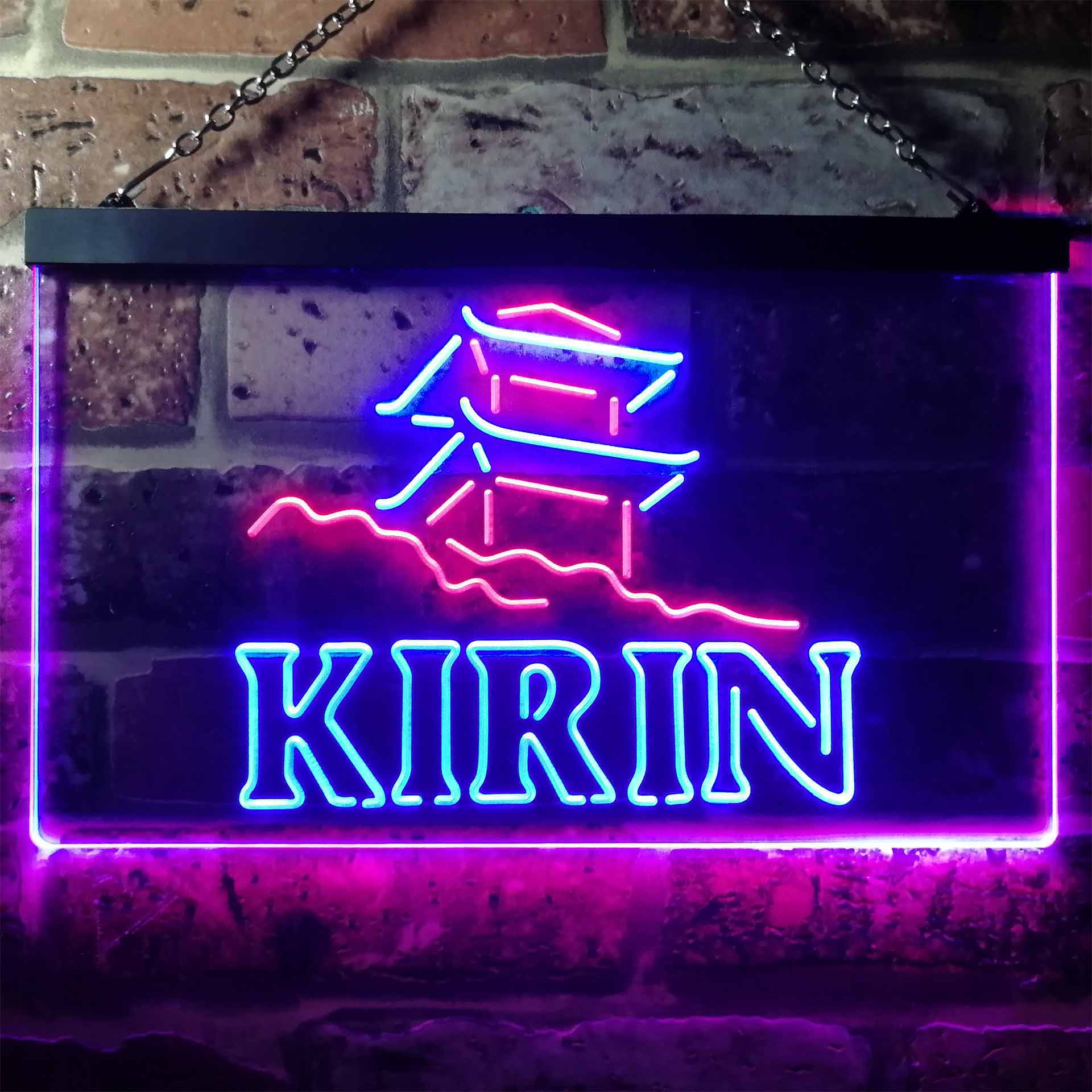 Kirin Japanese Pagoda Dual Color LED Neon Sign ProLedSign