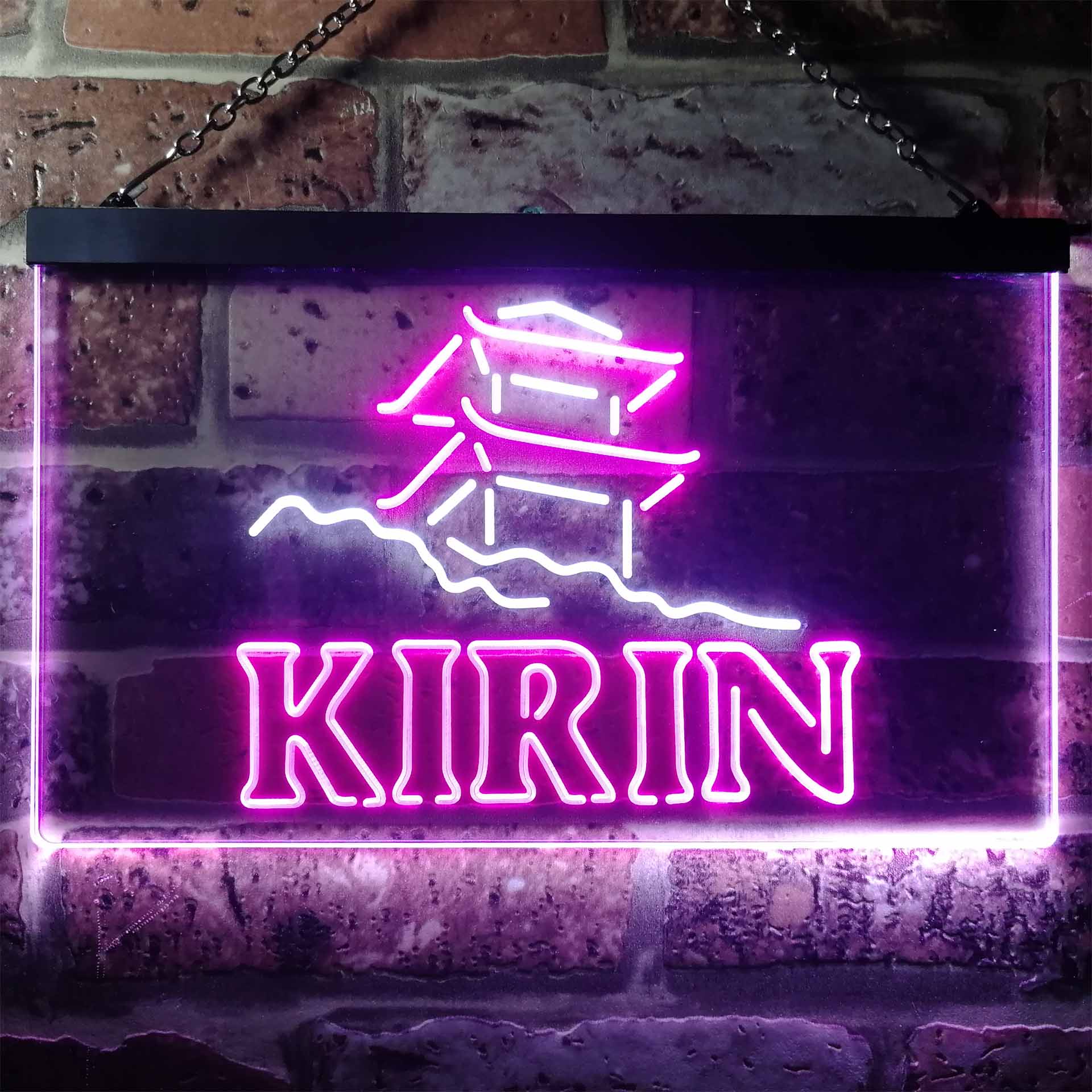 Kirin Japanese Pagoda Dual Color LED Neon Sign ProLedSign