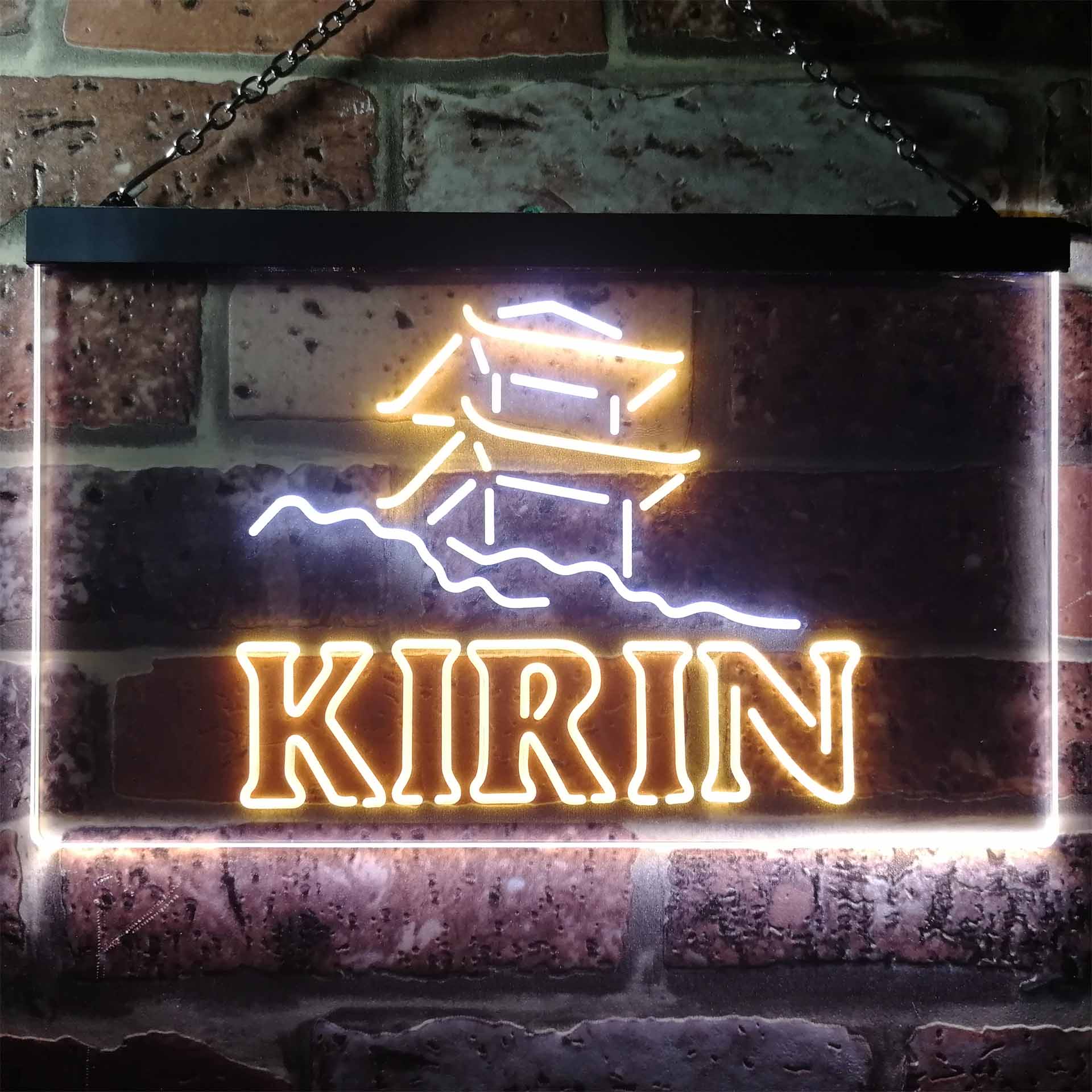 Kirin Japanese Pagoda Dual Color LED Neon Sign ProLedSign