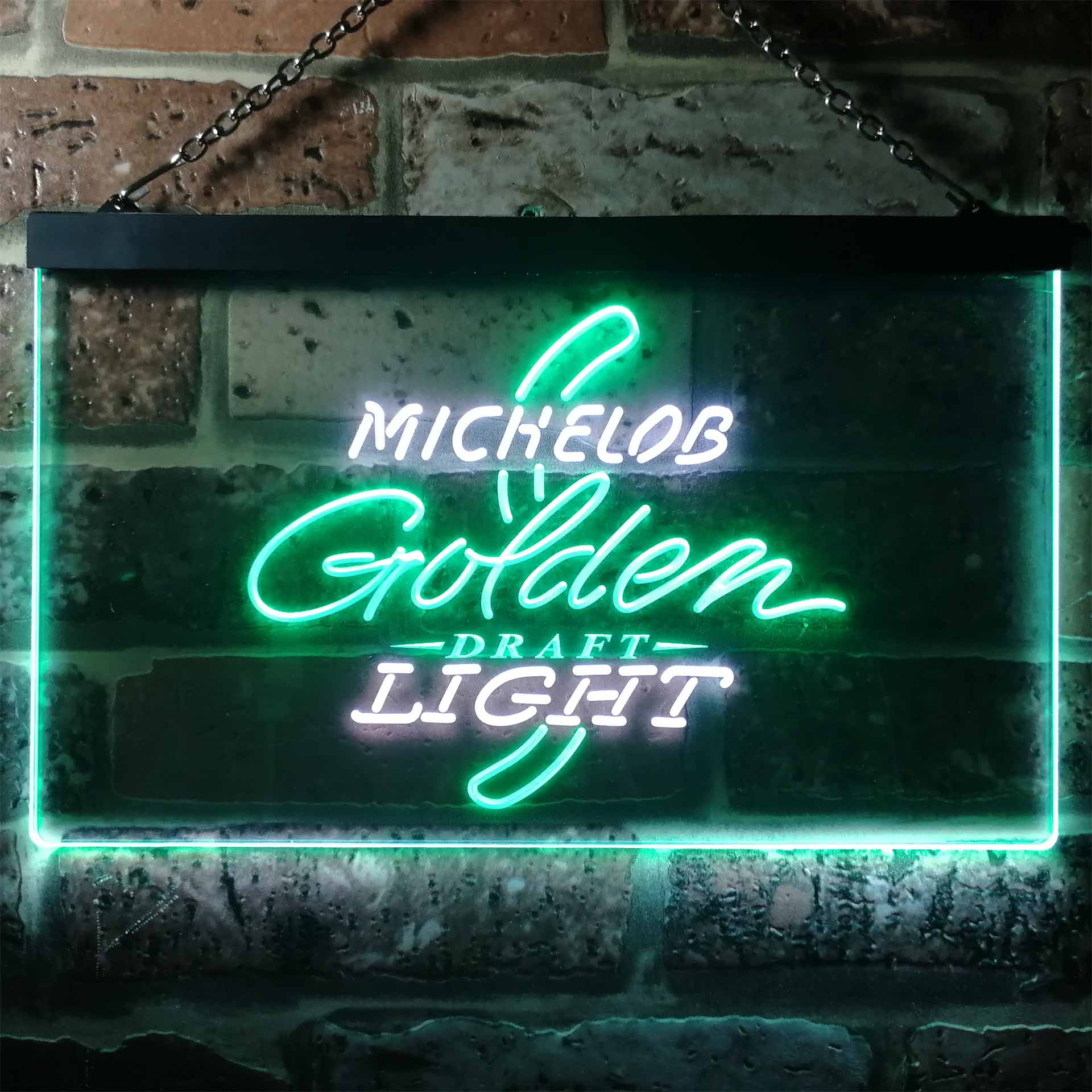 Michelob Golden Light Draft Dual Color LED Neon Sign ProLedSign