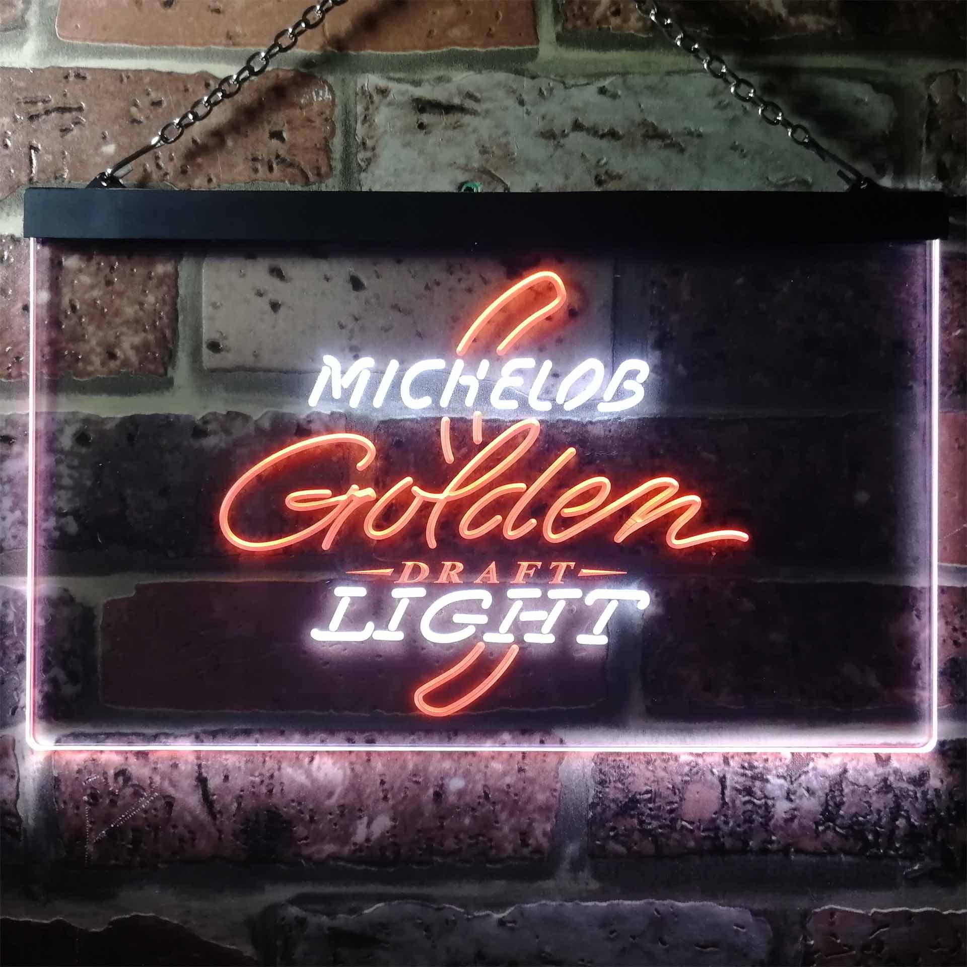 Michelob Golden Light Draft Dual Color LED Neon Sign ProLedSign