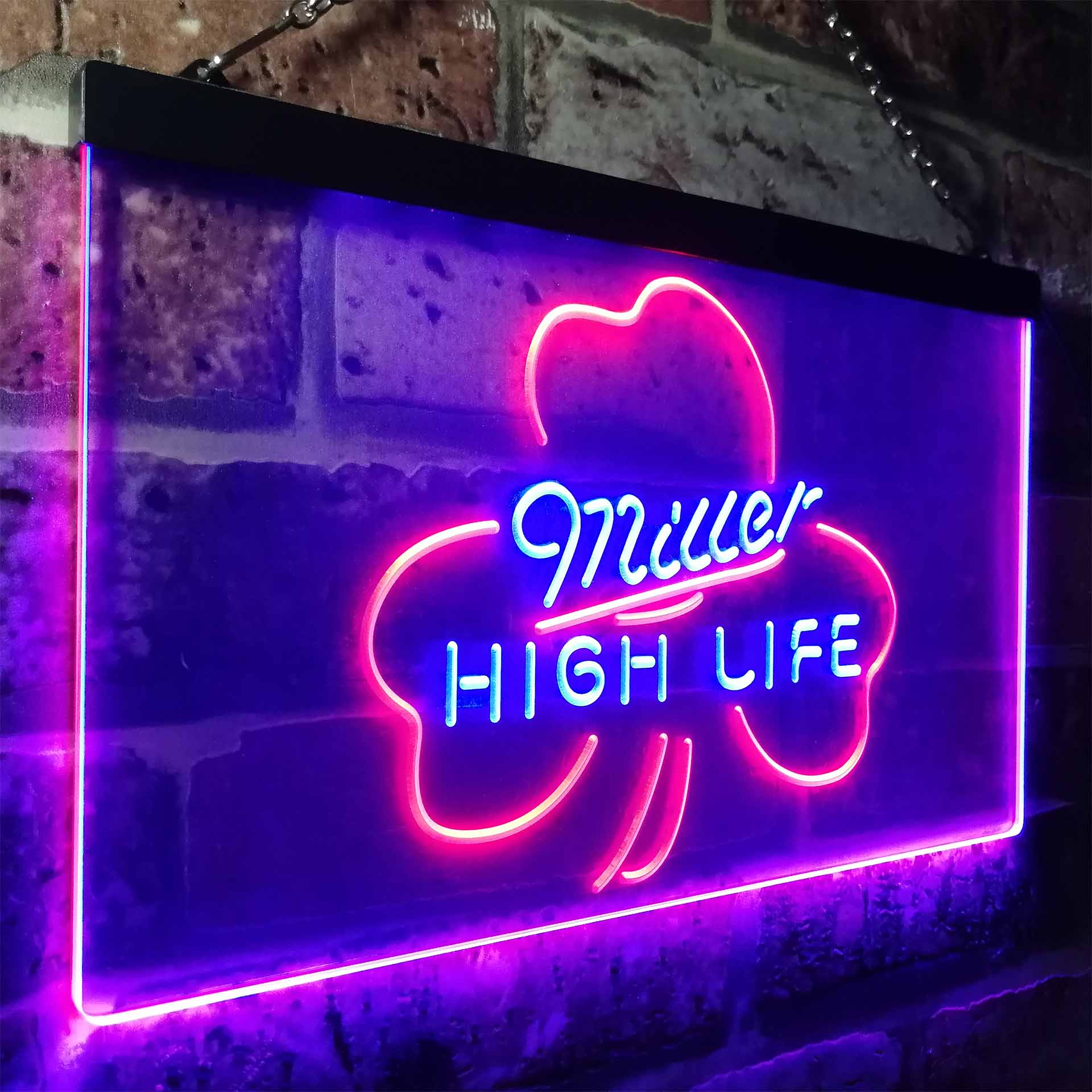 Miller High Life Shamrock Neon-Like LED Sign - ProLedSign