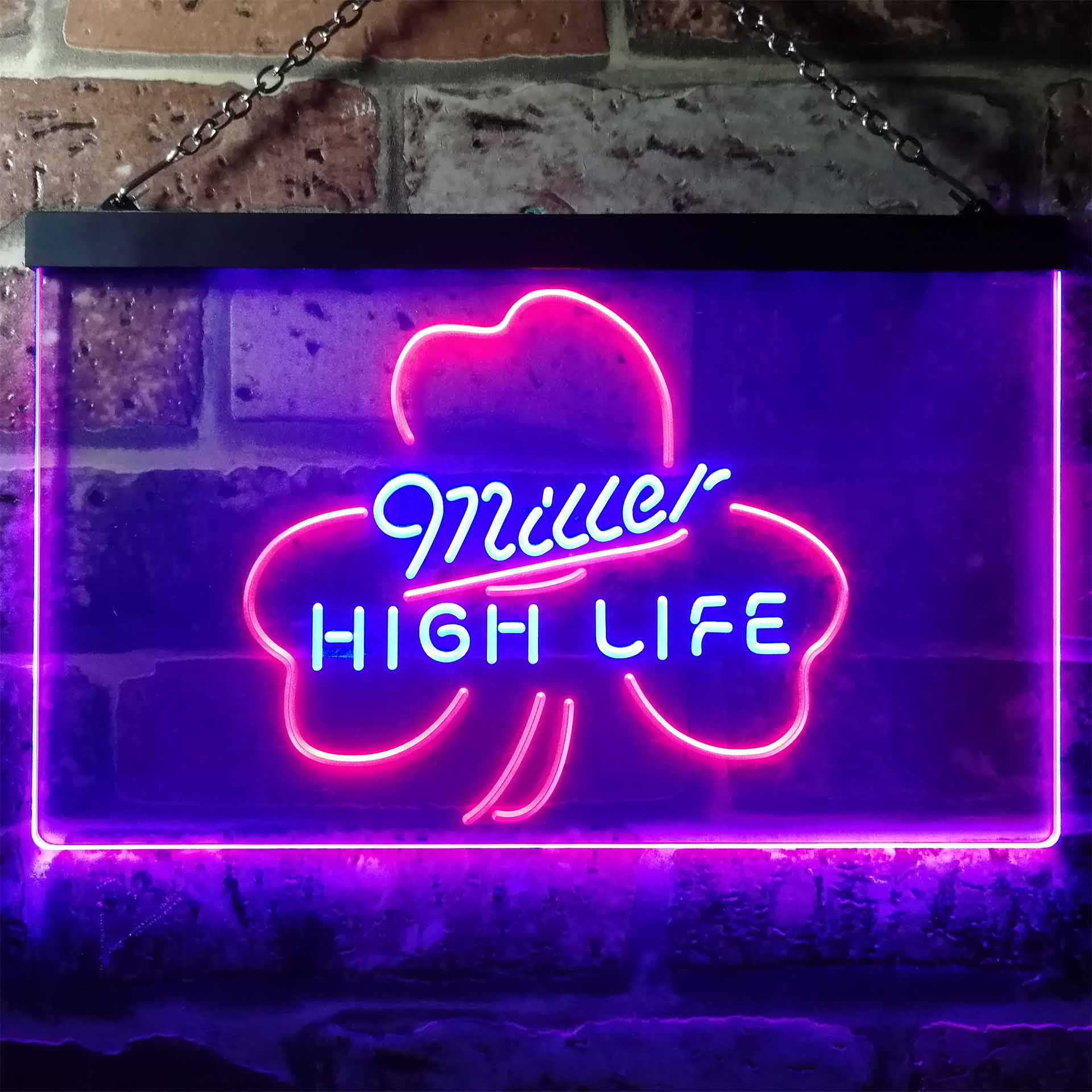 Miller High Life Shamrock Neon-Like LED Sign - ProLedSign