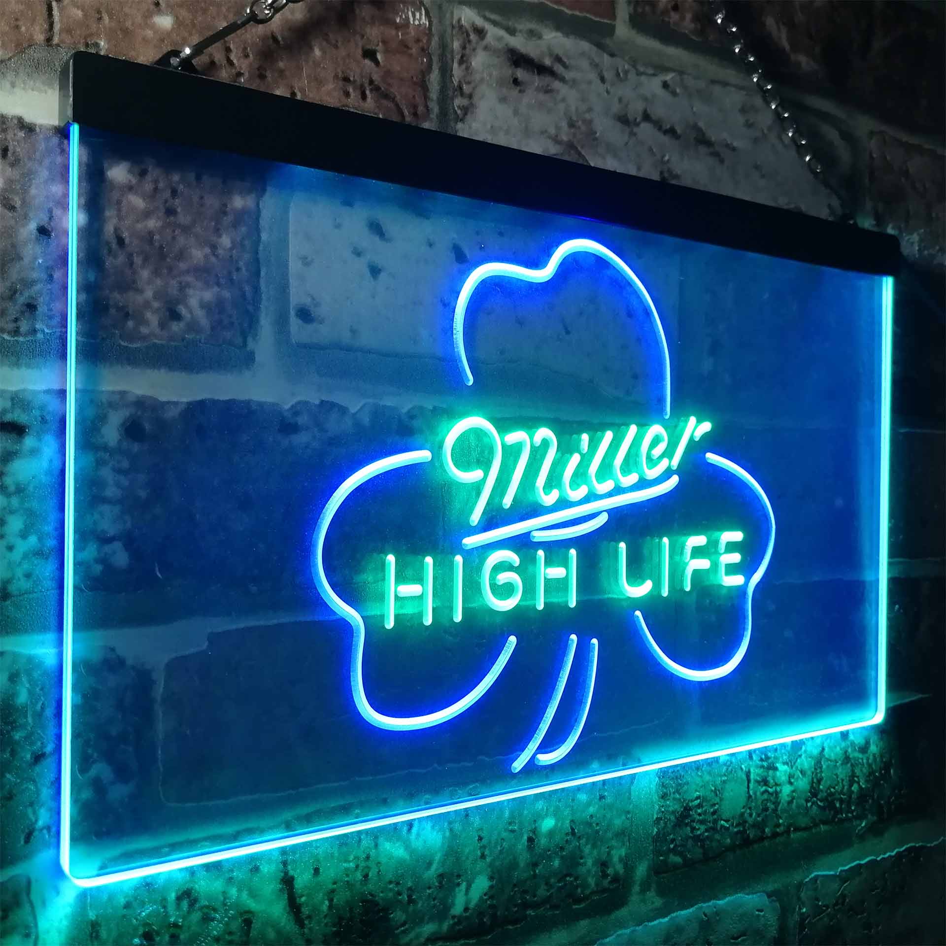 Miller High Life Shamrock Neon-Like LED Sign - ProLedSign