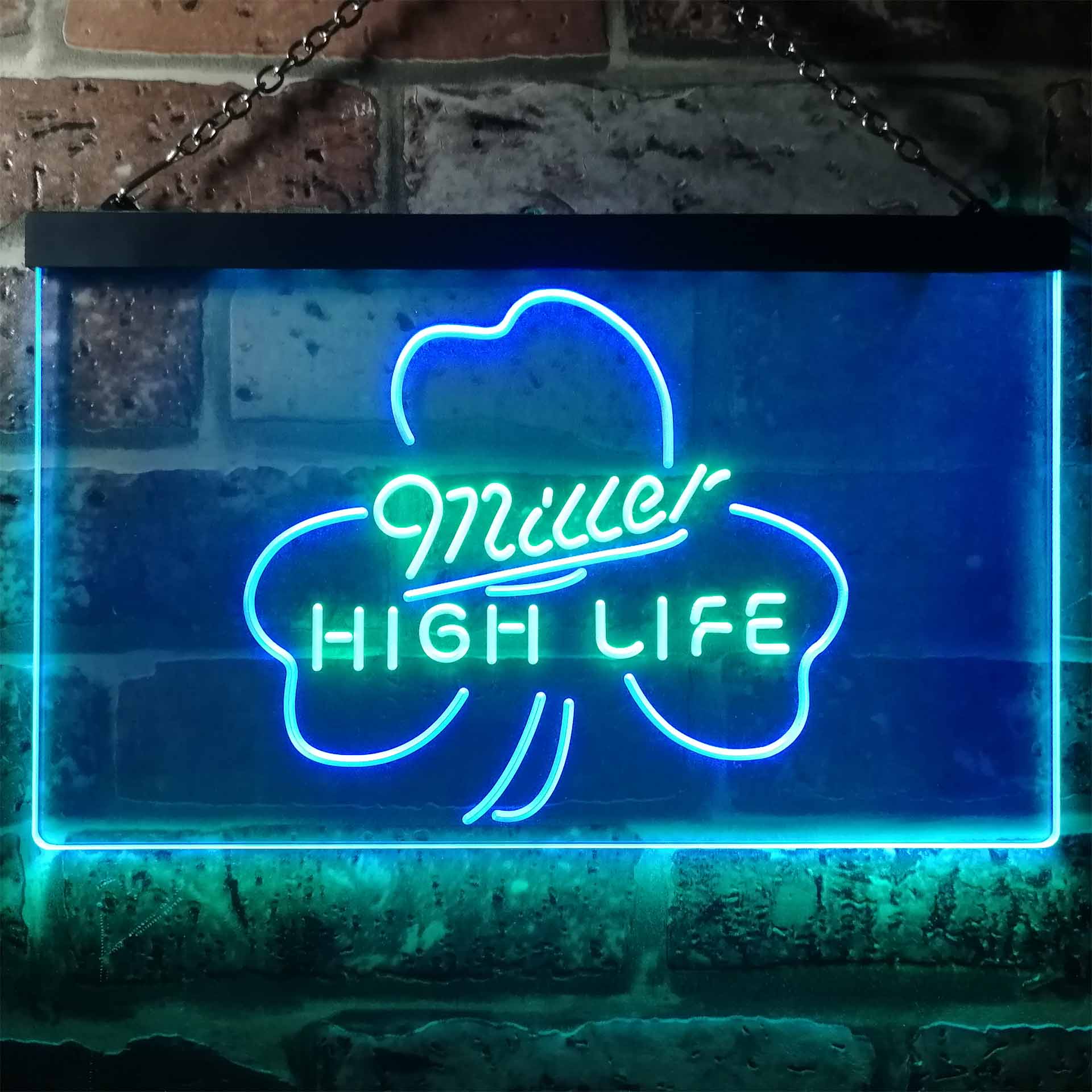 Miller High Life Shamrock Neon-Like LED Sign - ProLedSign