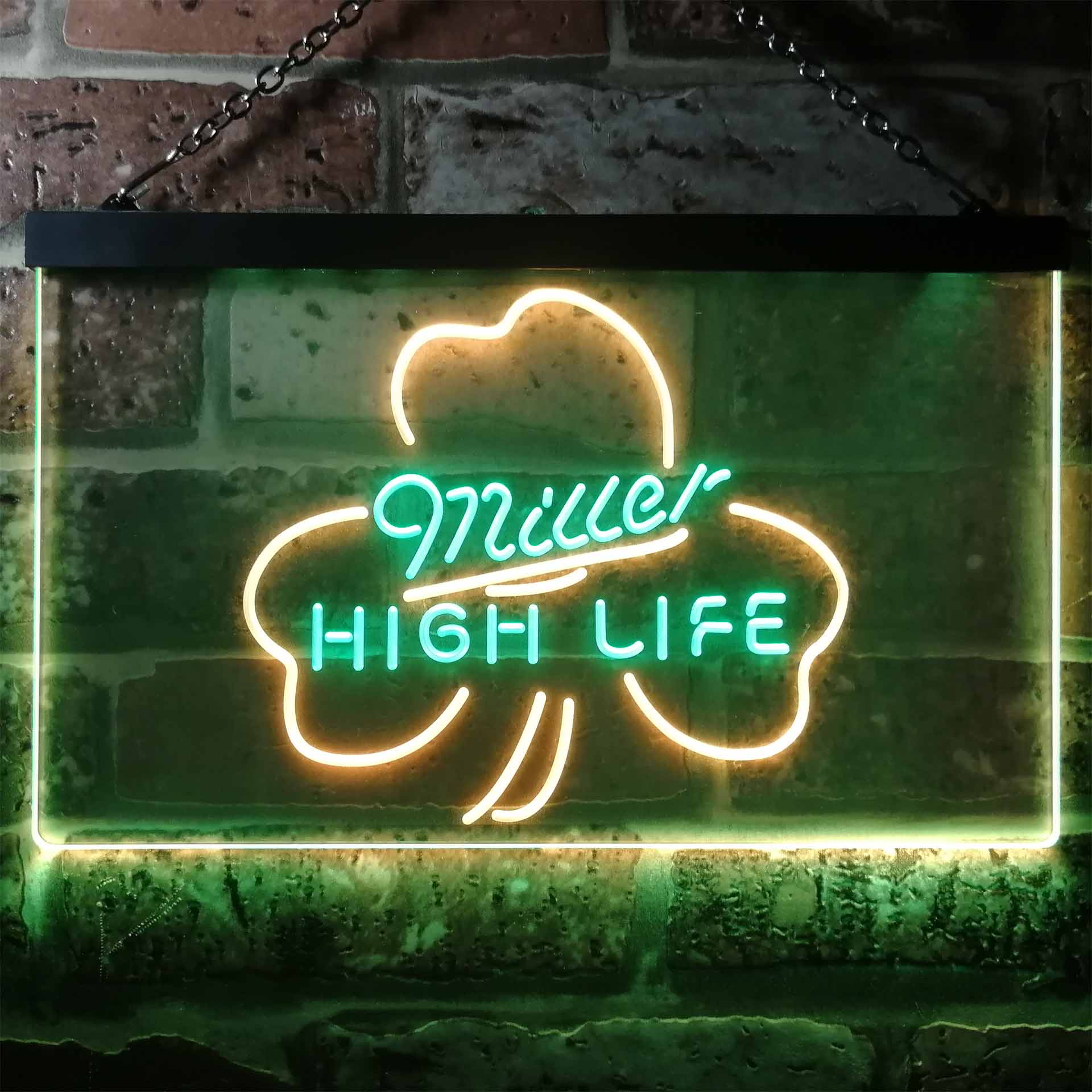 Miller High Life Shamrock Neon-Like LED Sign - ProLedSign