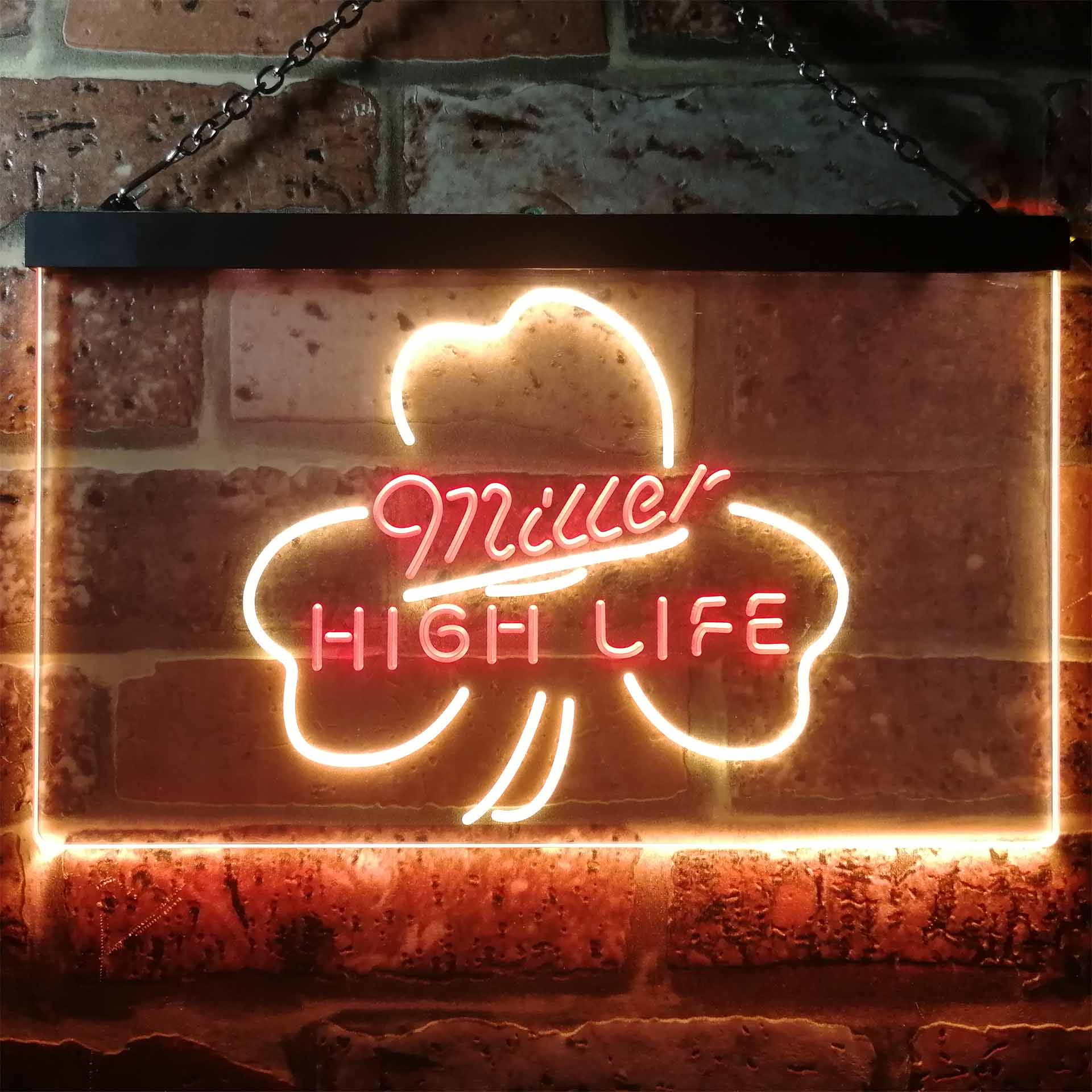 Miller High Life Shamrock Neon-Like LED Sign - ProLedSign