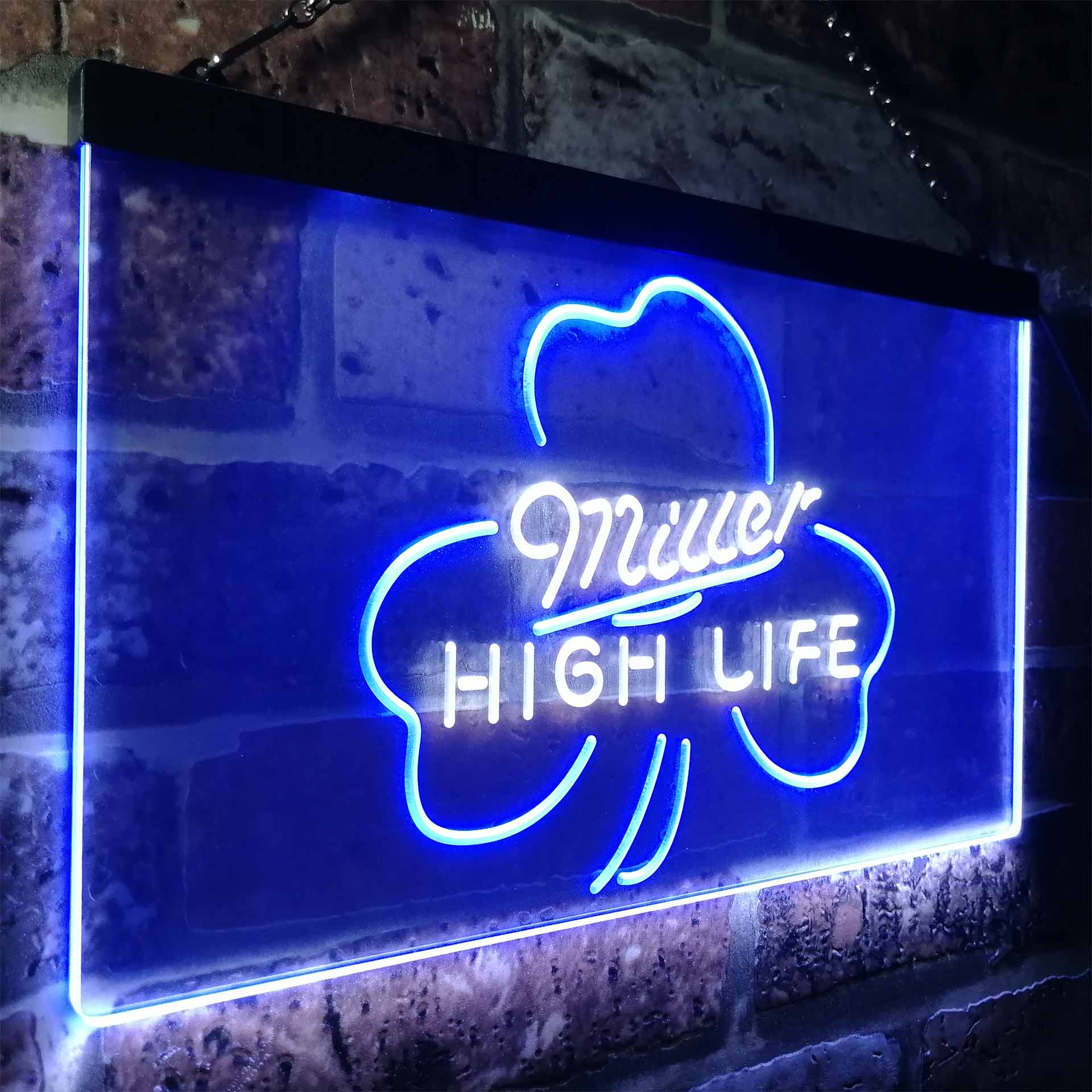 Miller High Life Shamrock Neon-Like LED Sign - ProLedSign