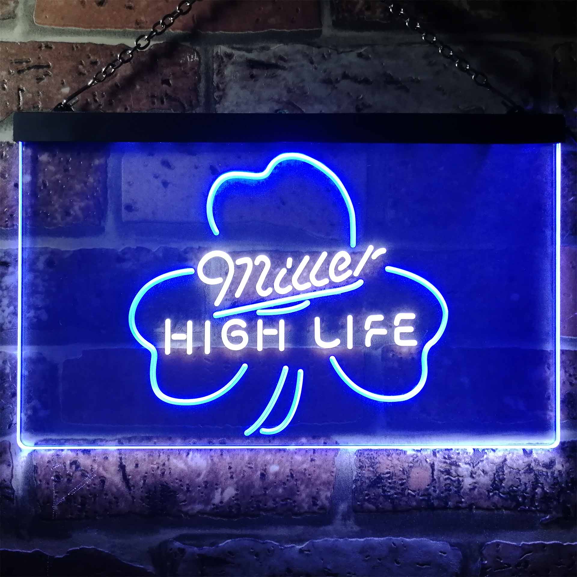 Miller High Life Shamrock Neon-Like LED Sign - ProLedSign