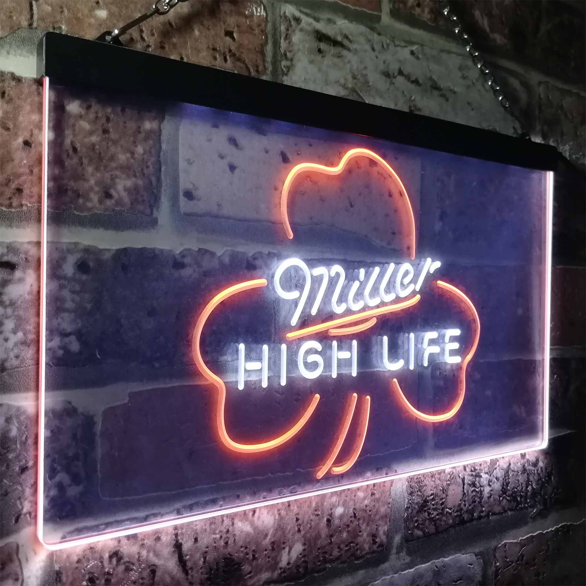 Miller High Life Shamrock Neon-Like LED Sign - ProLedSign