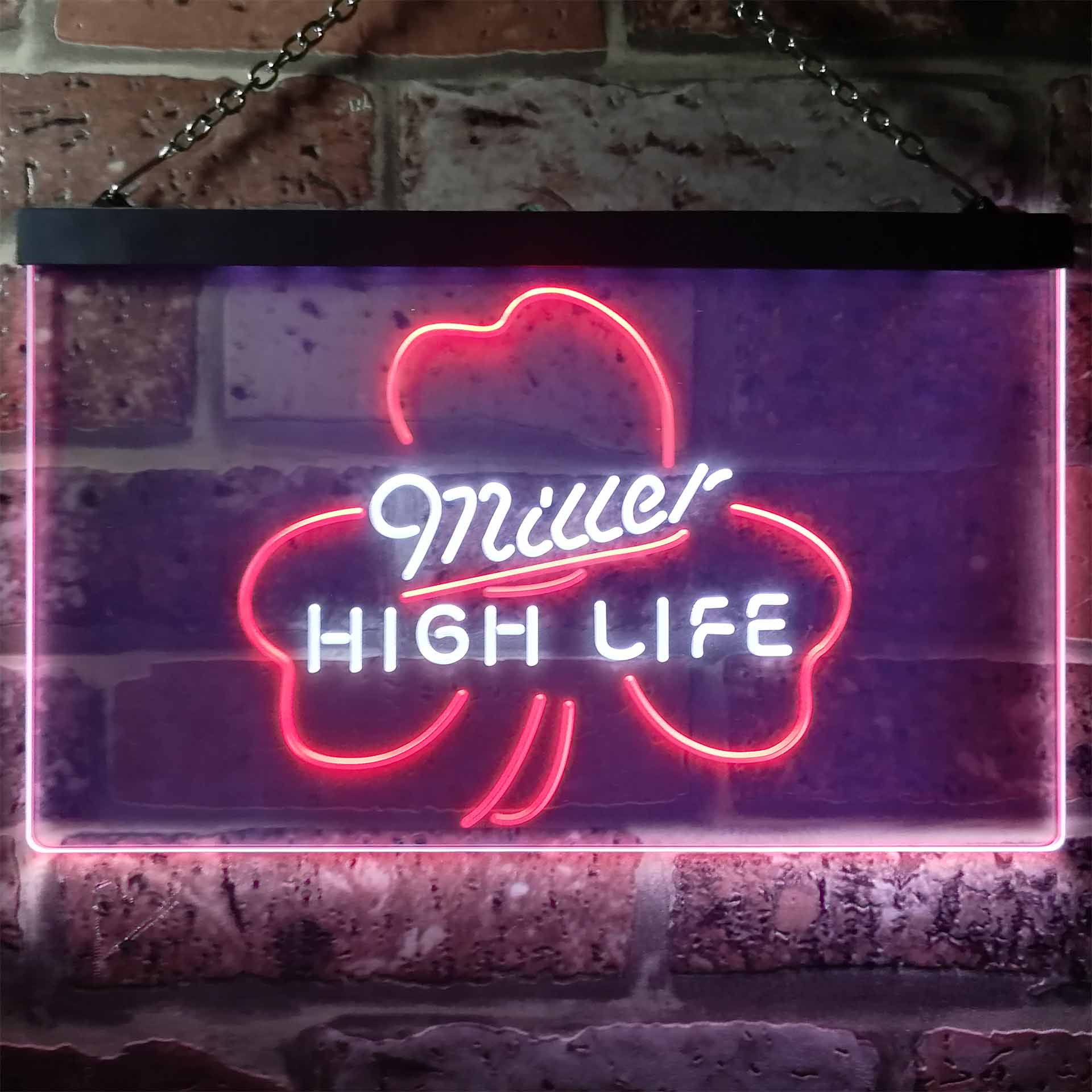 Miller High Life Shamrock Neon-Like LED Sign - ProLedSign