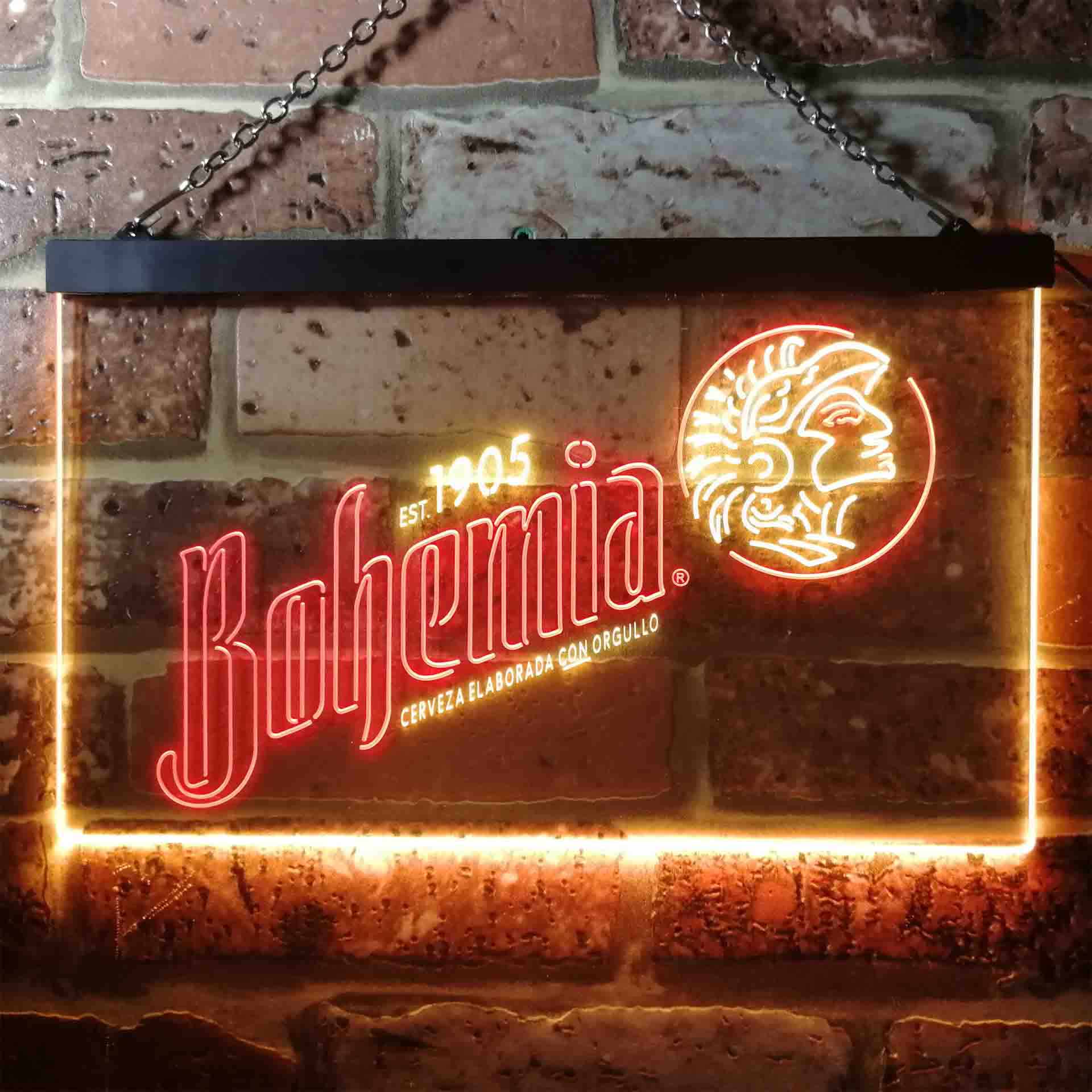 Bohemia Beer Game Room Neon-Like LED Sign