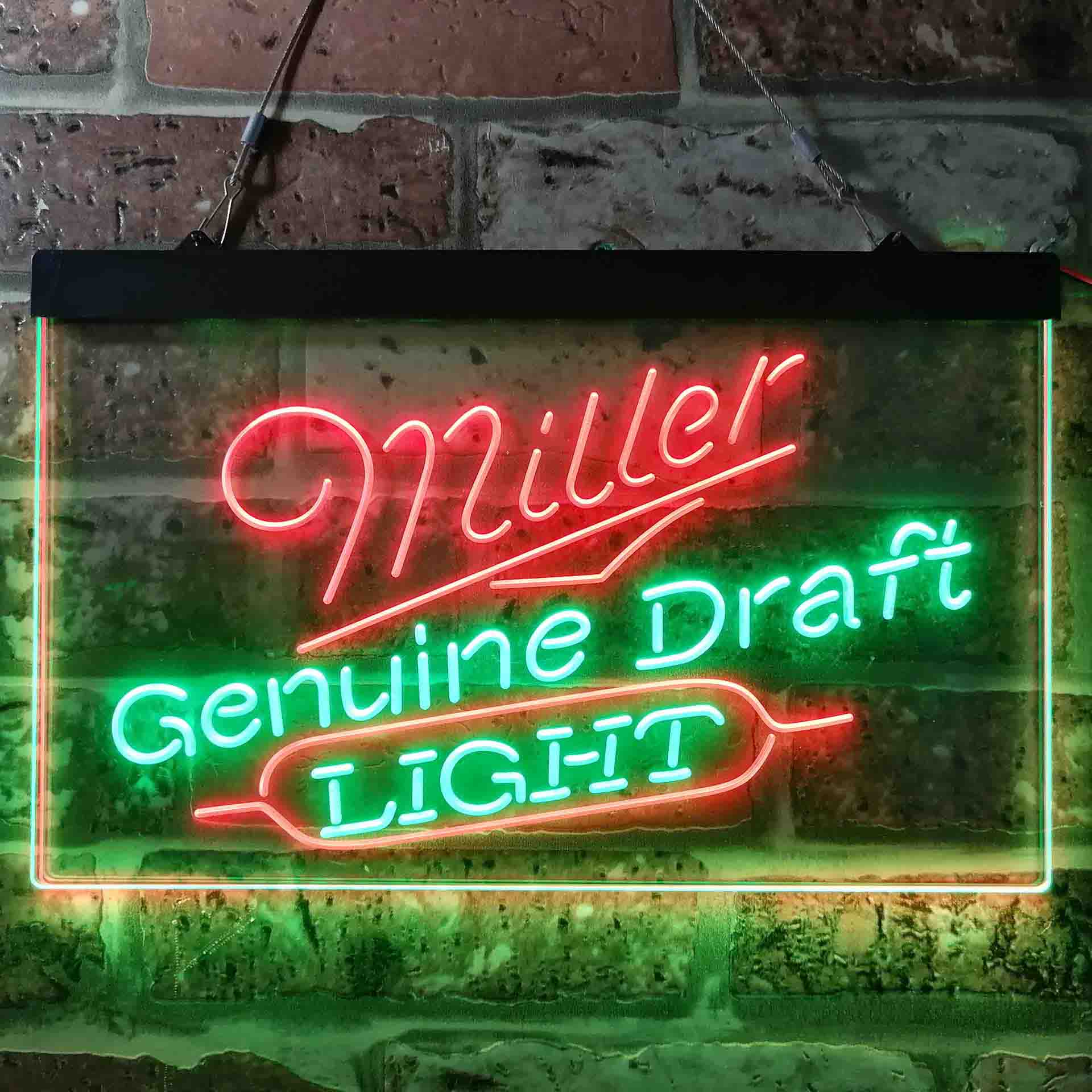 Miller Genuine Draft Light Neon-Like LED Sign - ProLedSign