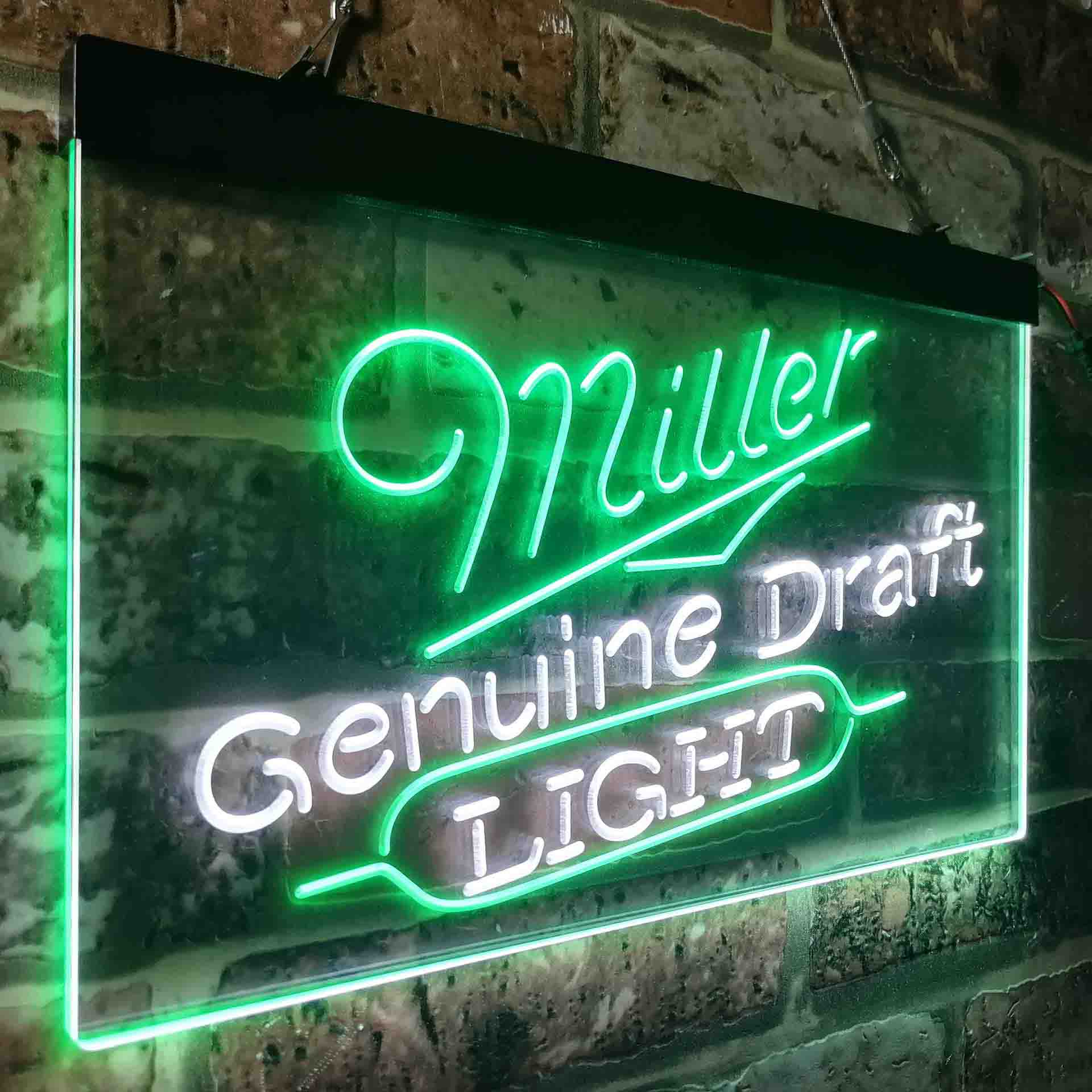 Miller Genuine Draft Light Neon-Like LED Sign - ProLedSign