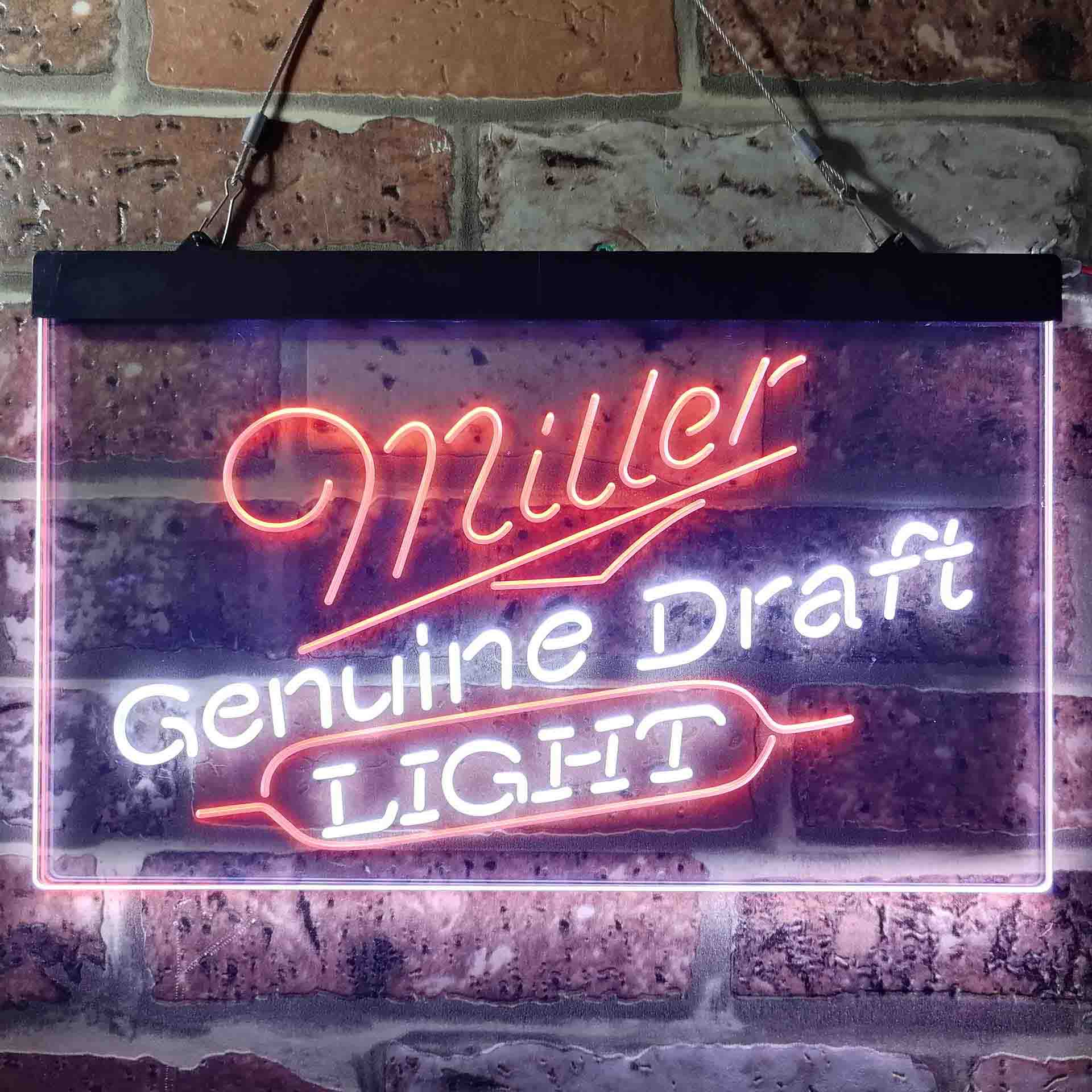 Miller Genuine Draft Light Neon-Like LED Sign