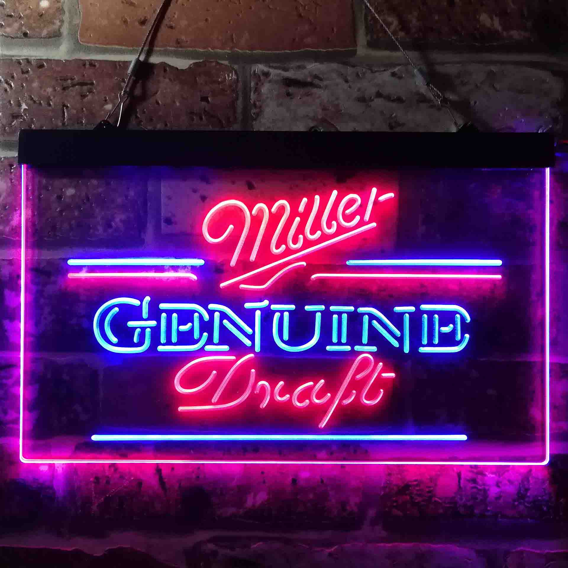 Miller Genuine Draft Neon-Like LED Sign