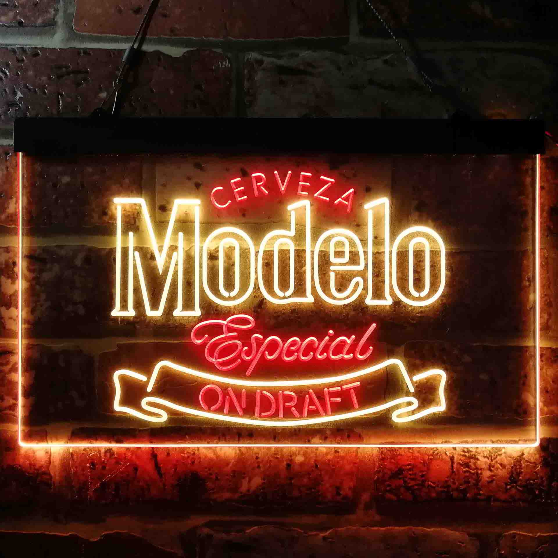Cerveza Modelo Especial Draft Neon-Like LED Sign