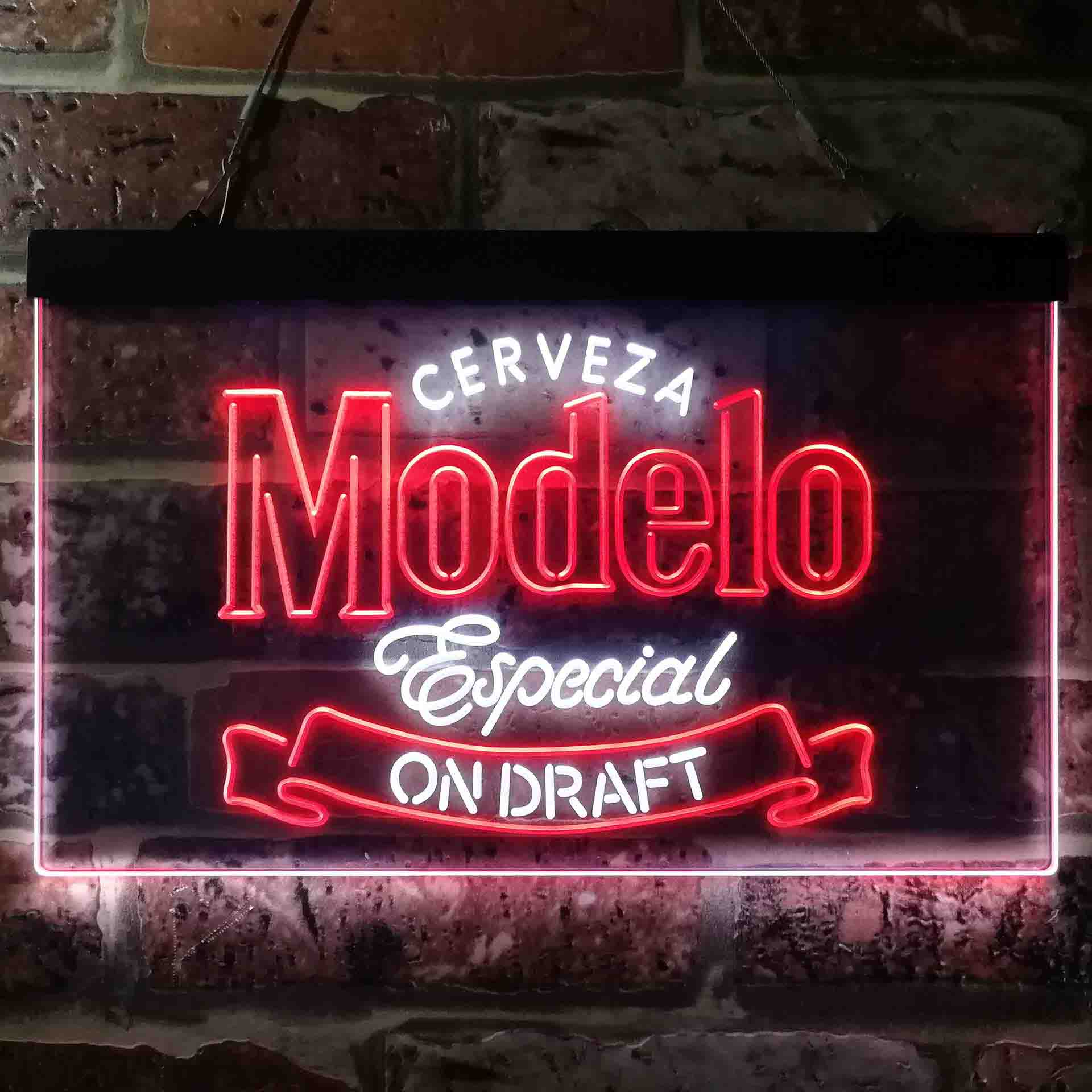 Cerveza Modelo Especial Draft Neon-Like LED Sign