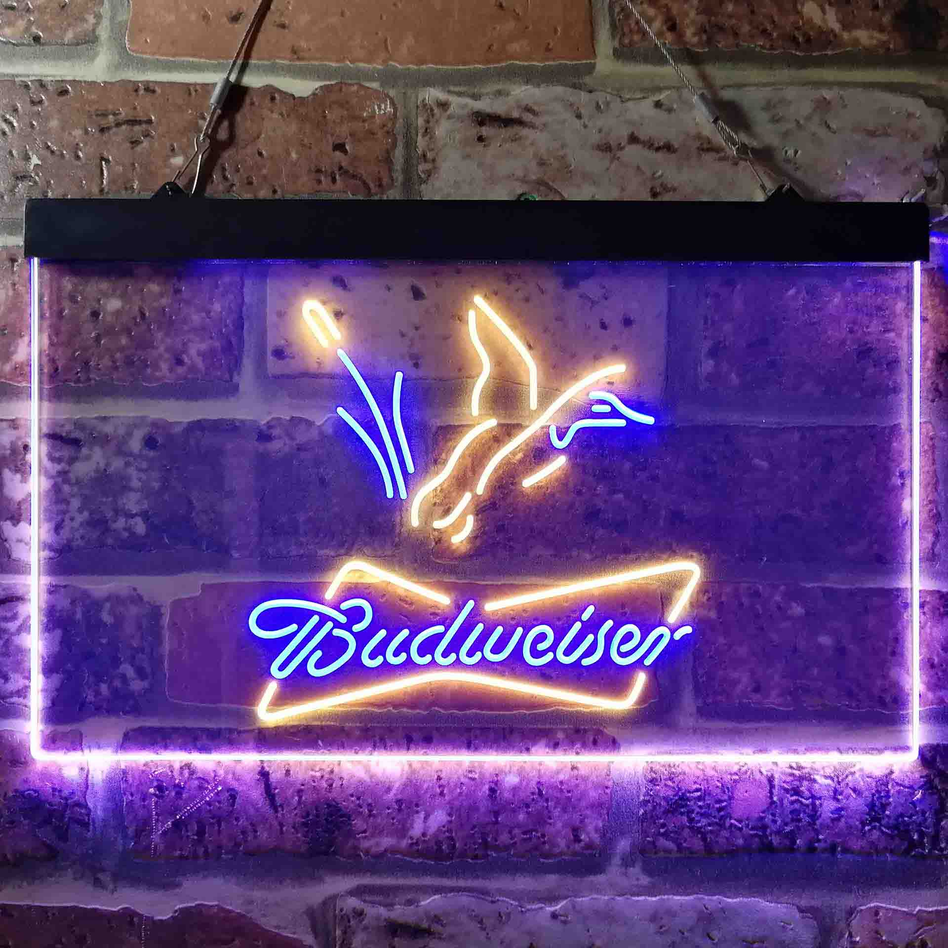 Budweiser Duck Hunting Neon-Like LED Sign