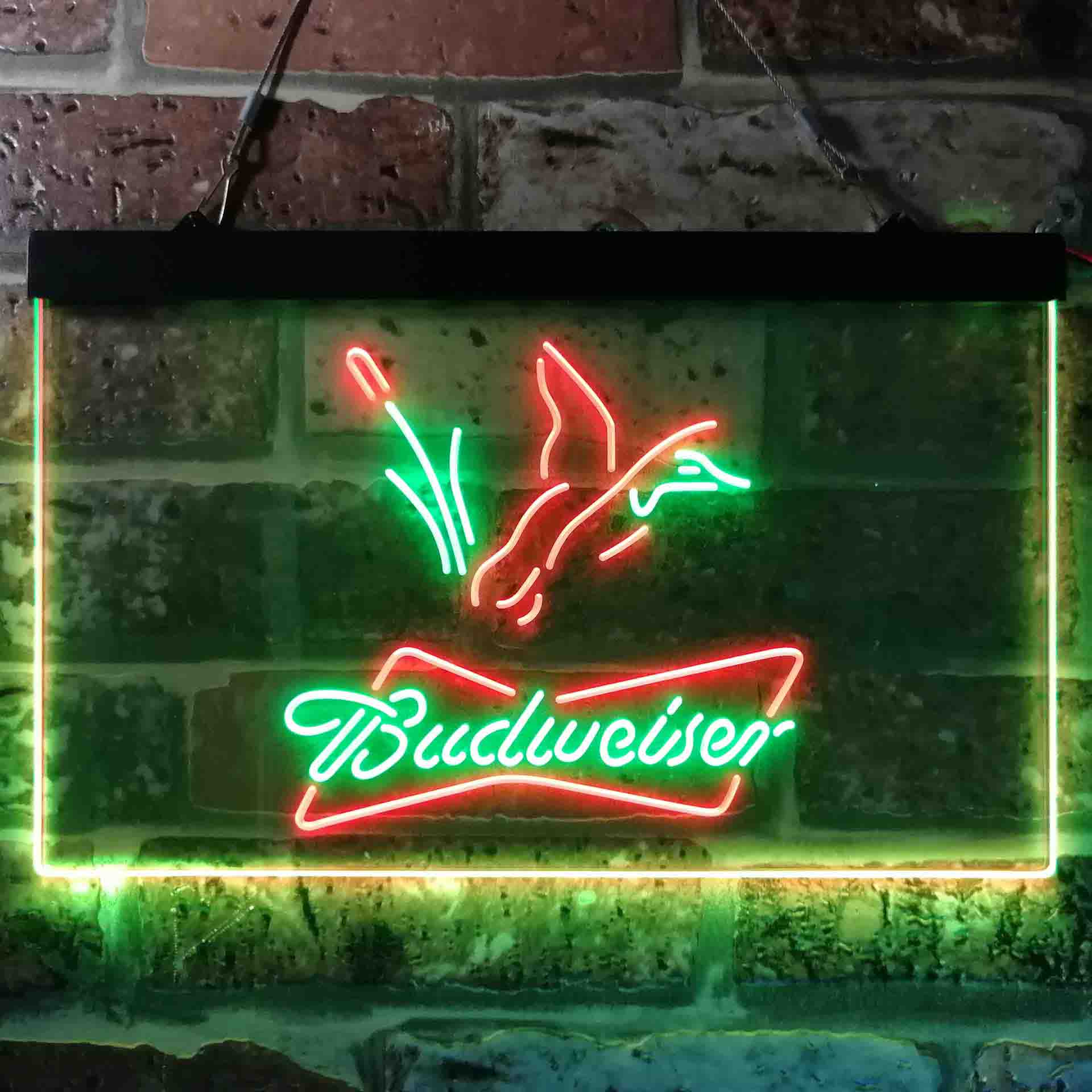 Budweiser Duck Hunting Neon-Like LED Sign