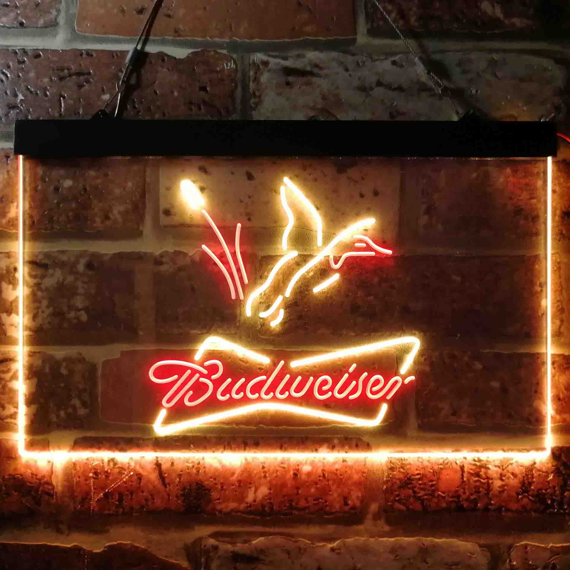 Budweiser Duck Hunting Neon-Like LED Sign