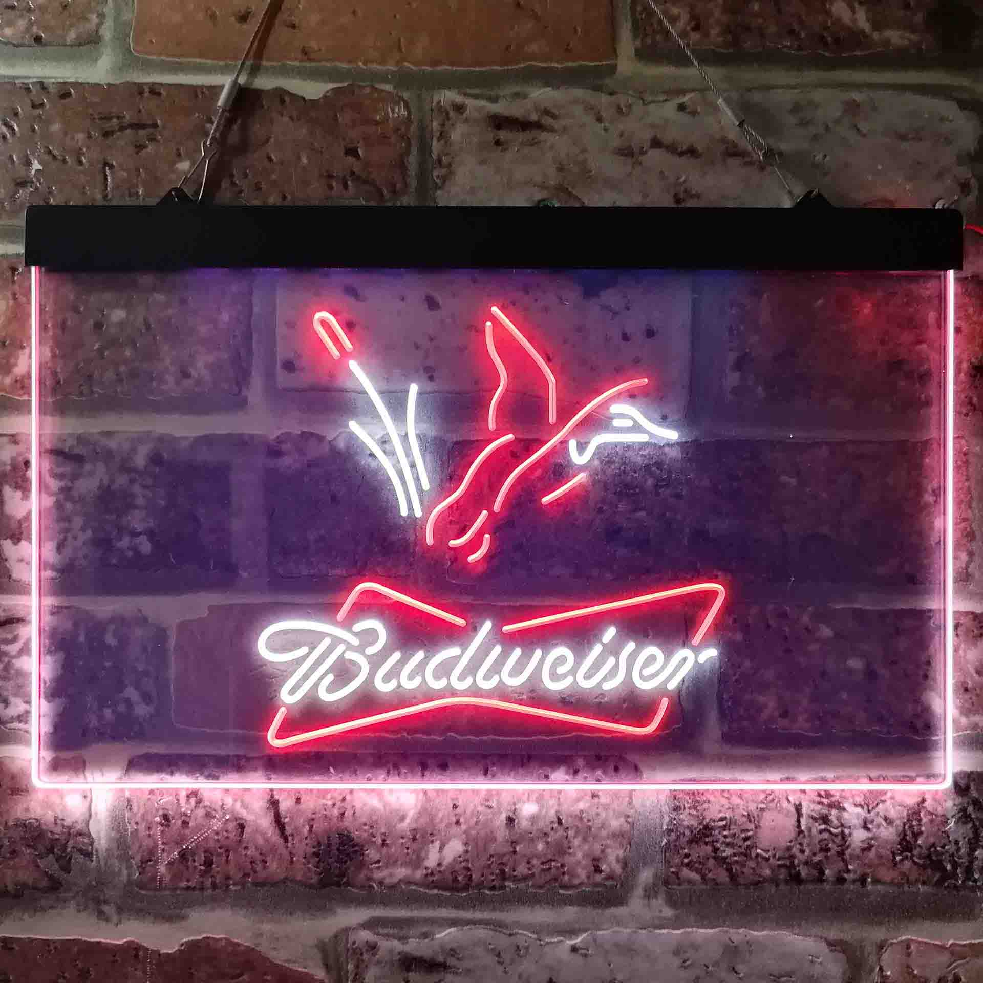 Budweiser Duck Hunting Neon-Like LED Sign