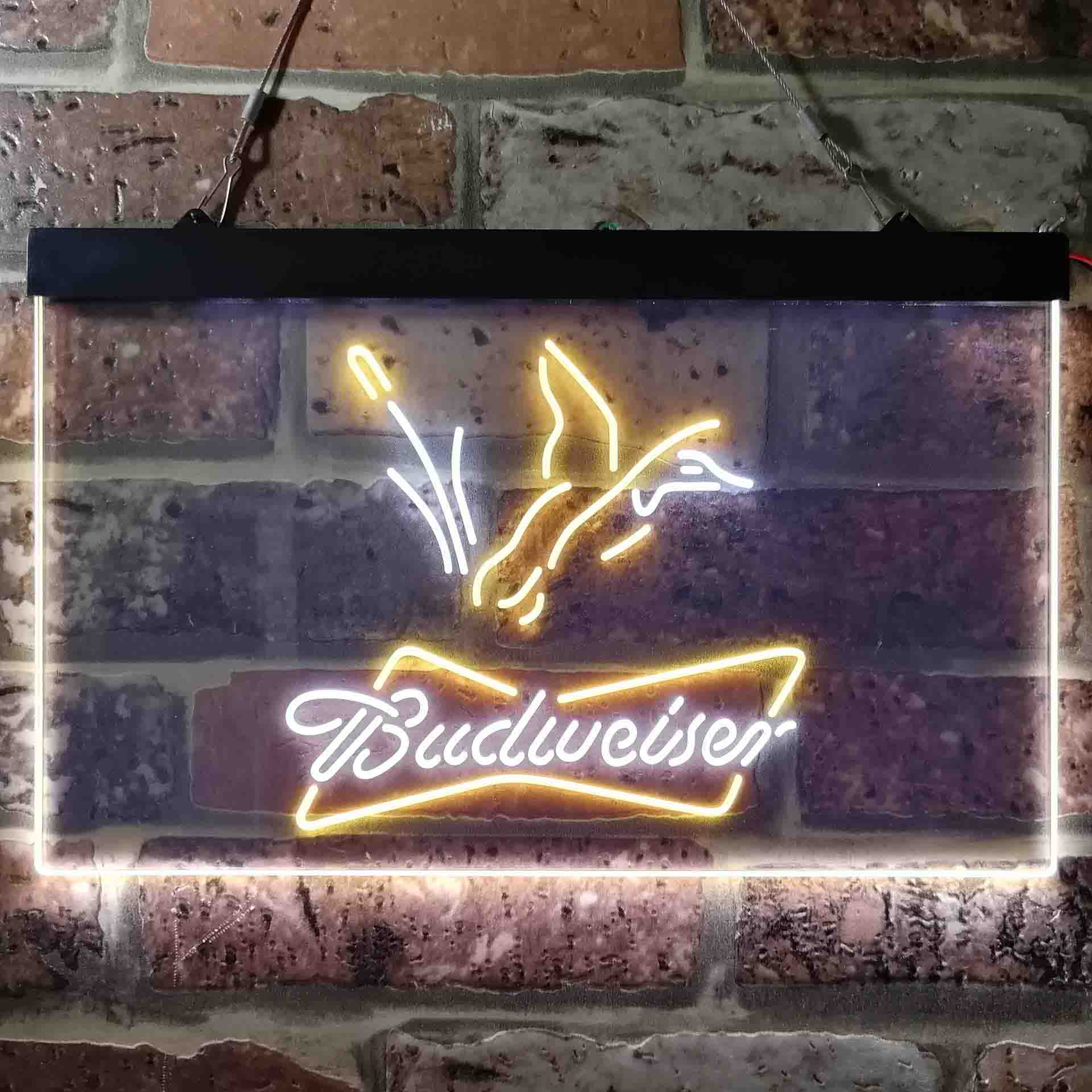 Budweiser Duck Hunting Neon-Like LED Sign