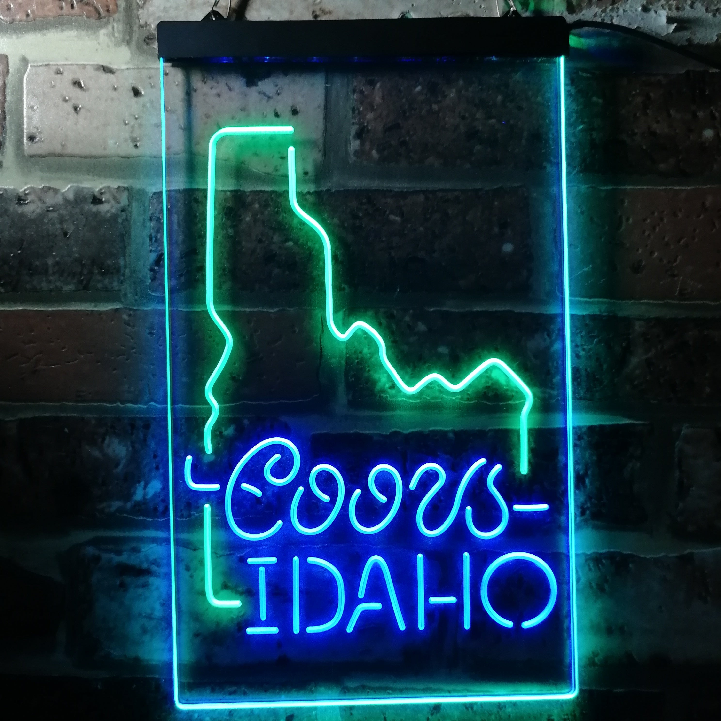 Coors Light Idaho Beer Dual Color LED Neon Sign ProLedSign