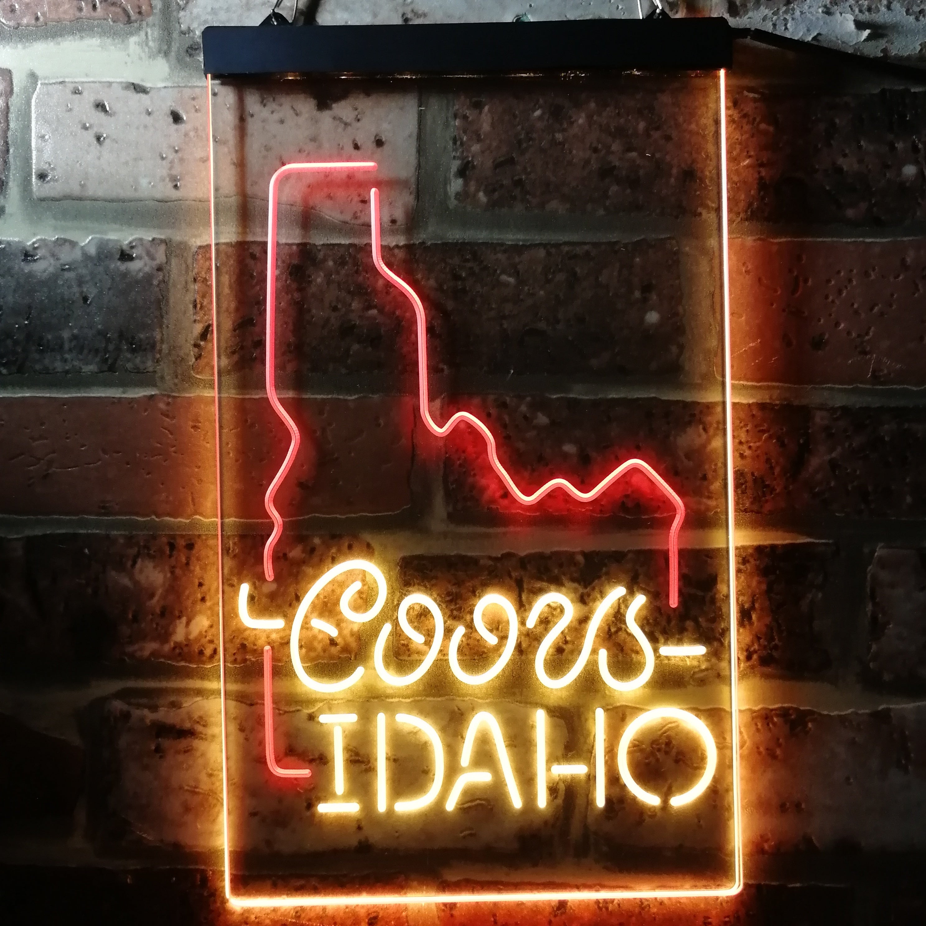 Coors Light Idaho Beer Dual Color LED Neon Sign ProLedSign