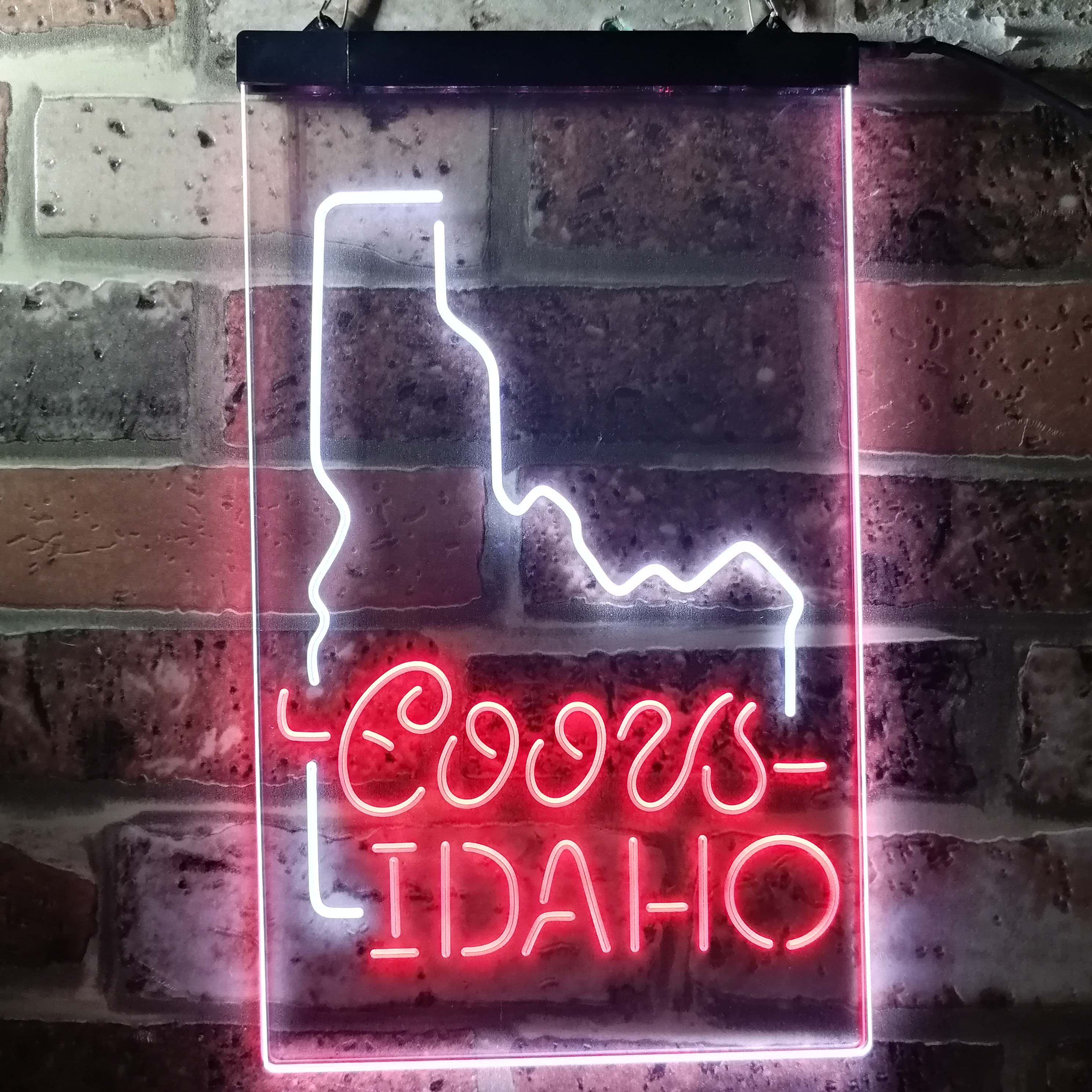 Coors Light Idaho Beer Dual Color LED Neon Sign ProLedSign