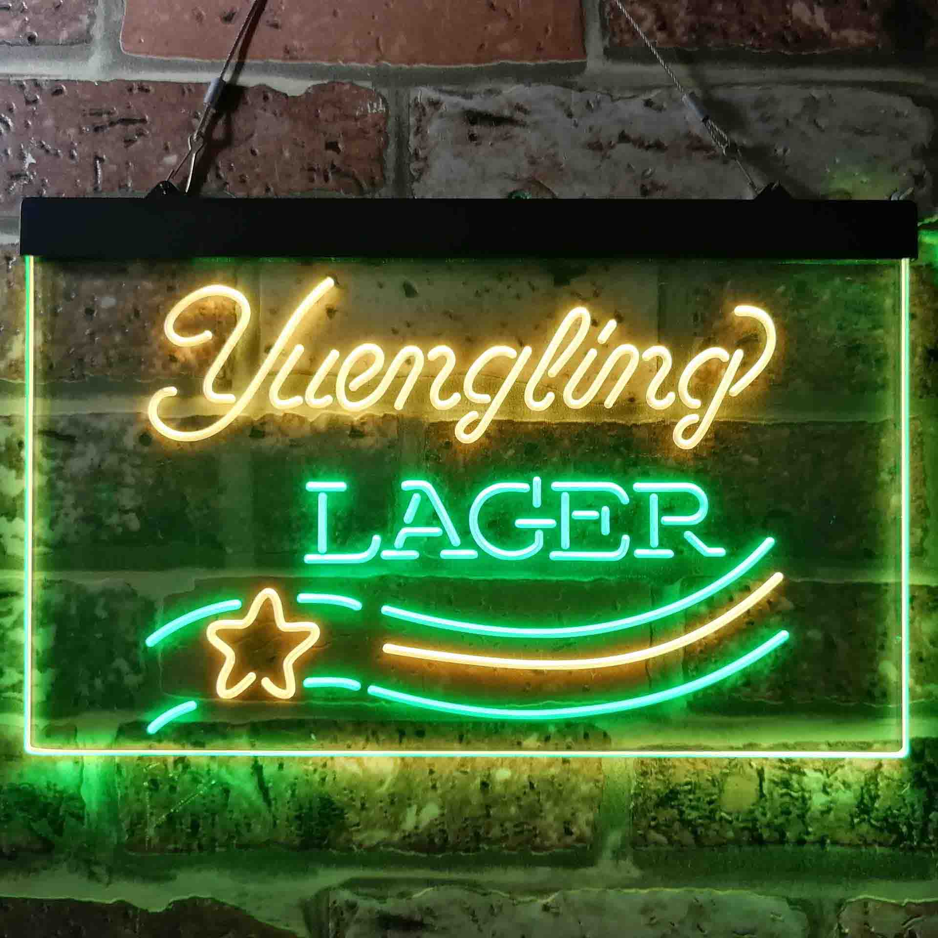 Yuengling Beer Larger Bar Dual Color LED Neon Sign ProLedSign